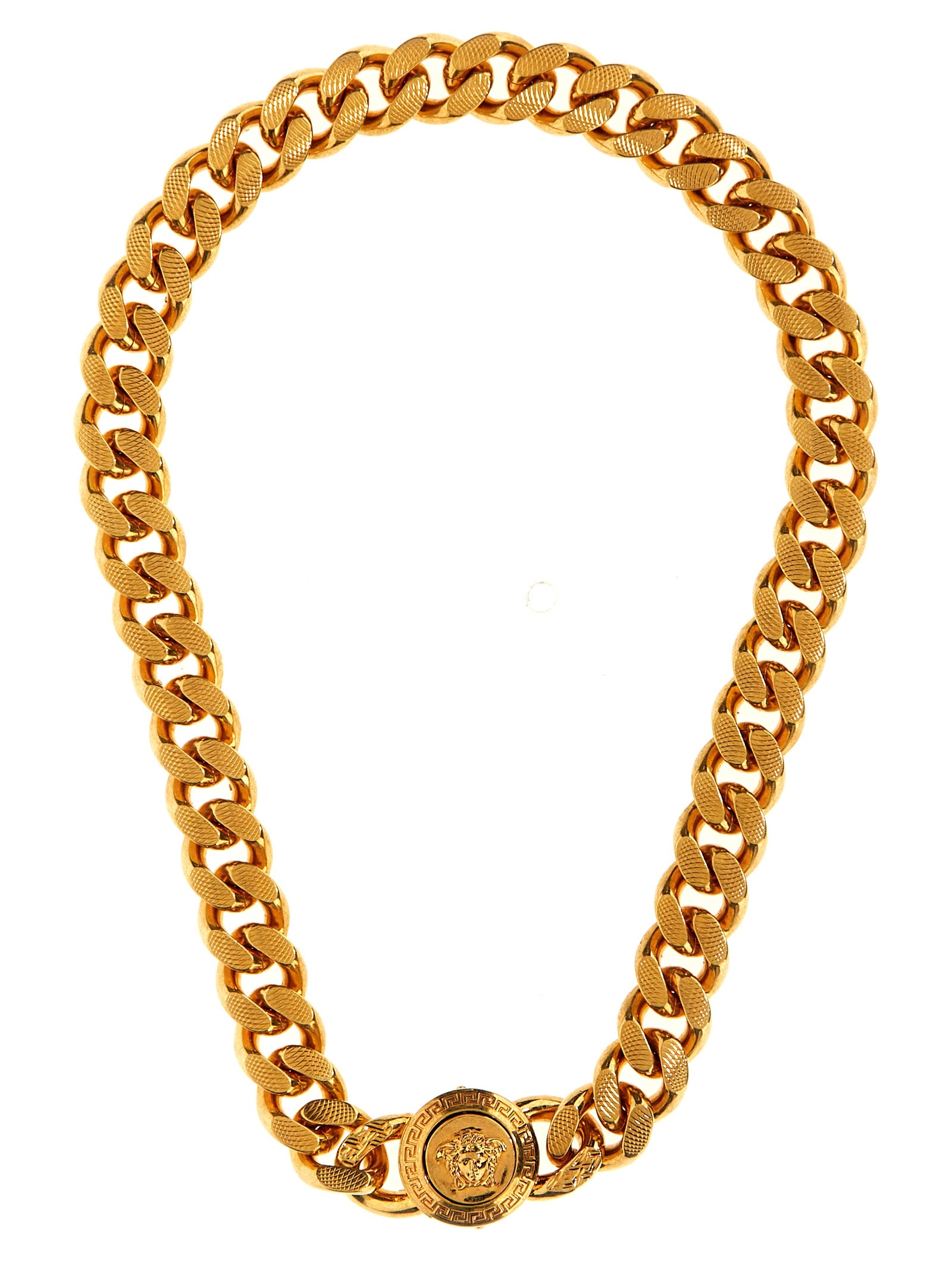 Versace Gold Metal Necklace