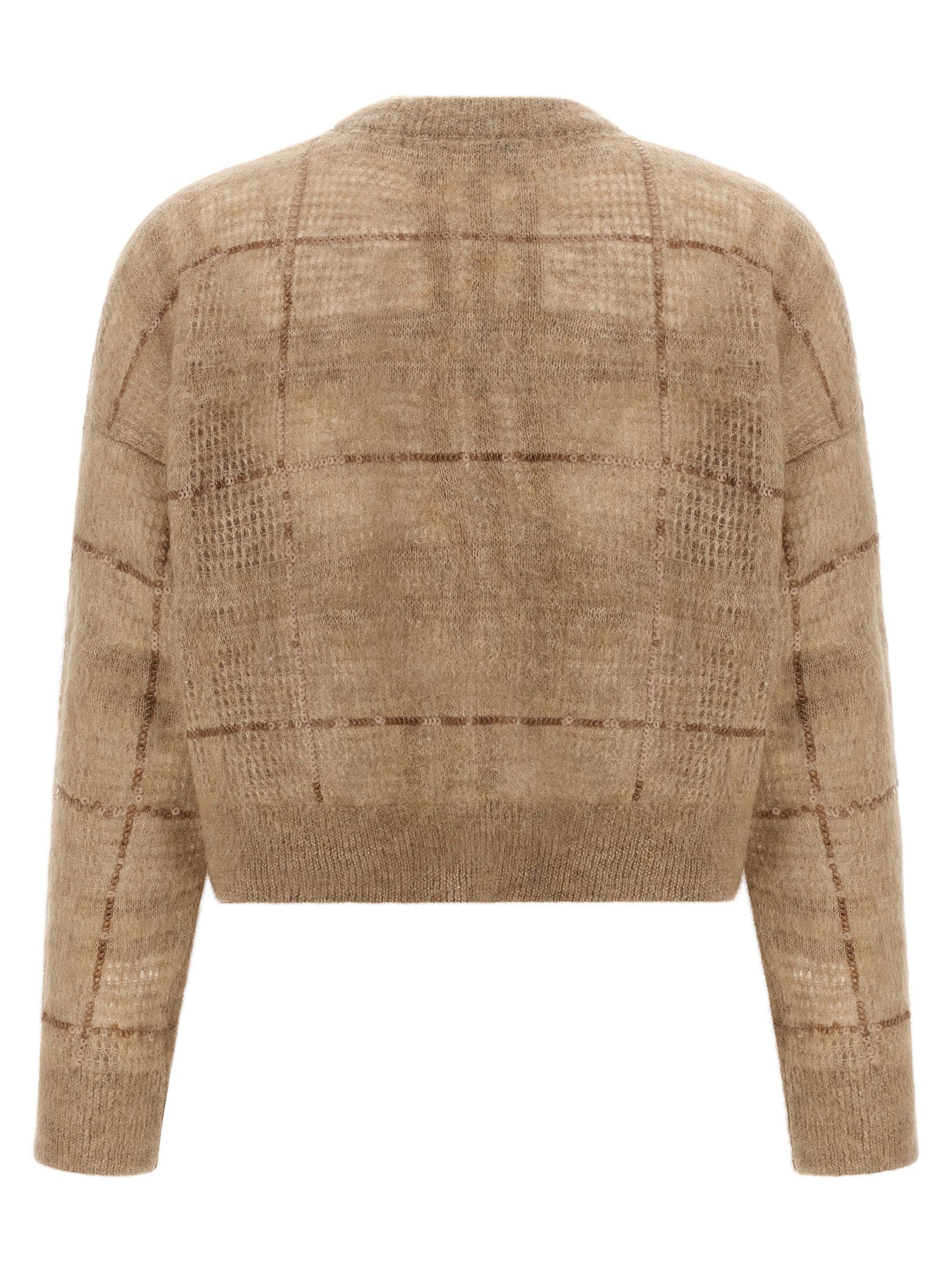 Brunello Cucinelli Beige Wool Cardigan - Timeless Luxury Elegance