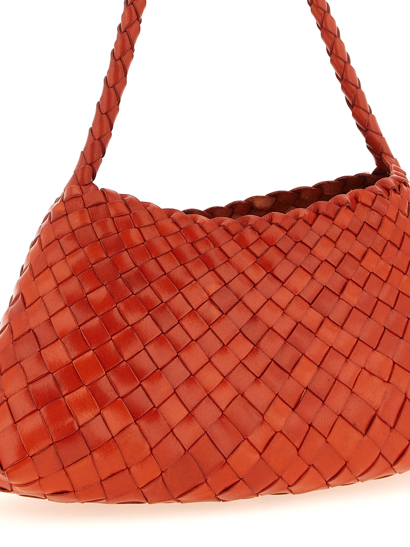 Dragon Diffusion Orange Calfskin Shoulder Bag