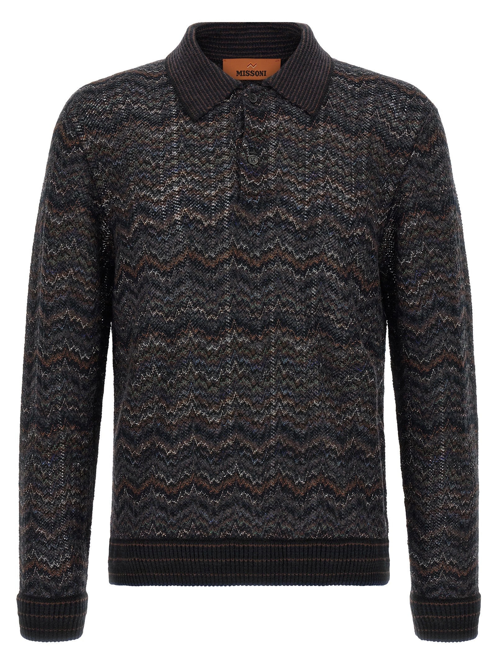 Elevate your wardrobe with the Missoni Multicolor Cashmere Cardigan, a masterpiece of artisanal craftsmanship, blending luxurious cashmere and iconic zigzag design for timeless elegance.