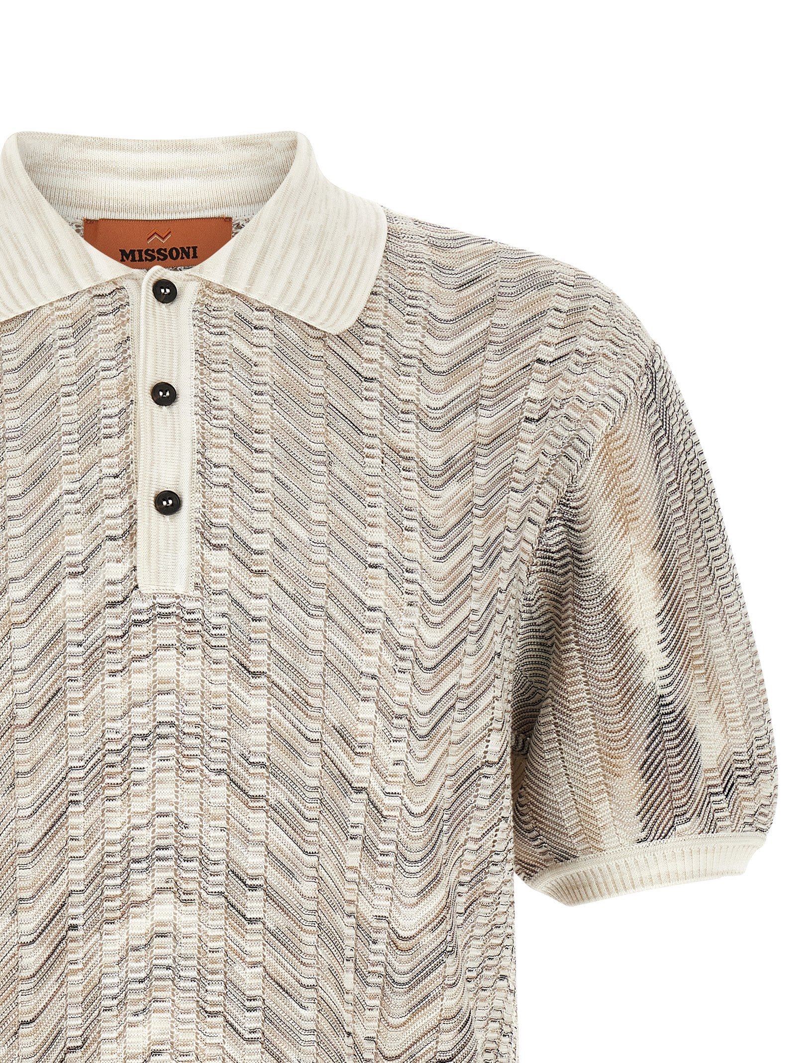 Elevate your style with the Missoni Multicolor Cotton Cardigan, a luxurious blend of cotton and viscose, showcasing iconic craftsmanship and timeless elegance.