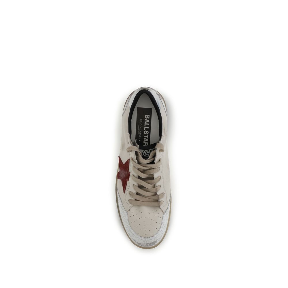 Golden Goose White Calf Leather Low Top Sneakers - Luxury Redefined