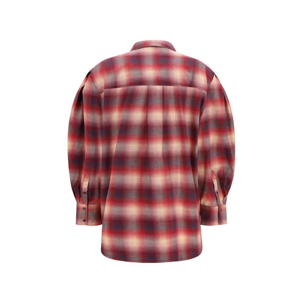 Ganni Multicolor Cotton Pattern Shirt - Effortless Luxe Style