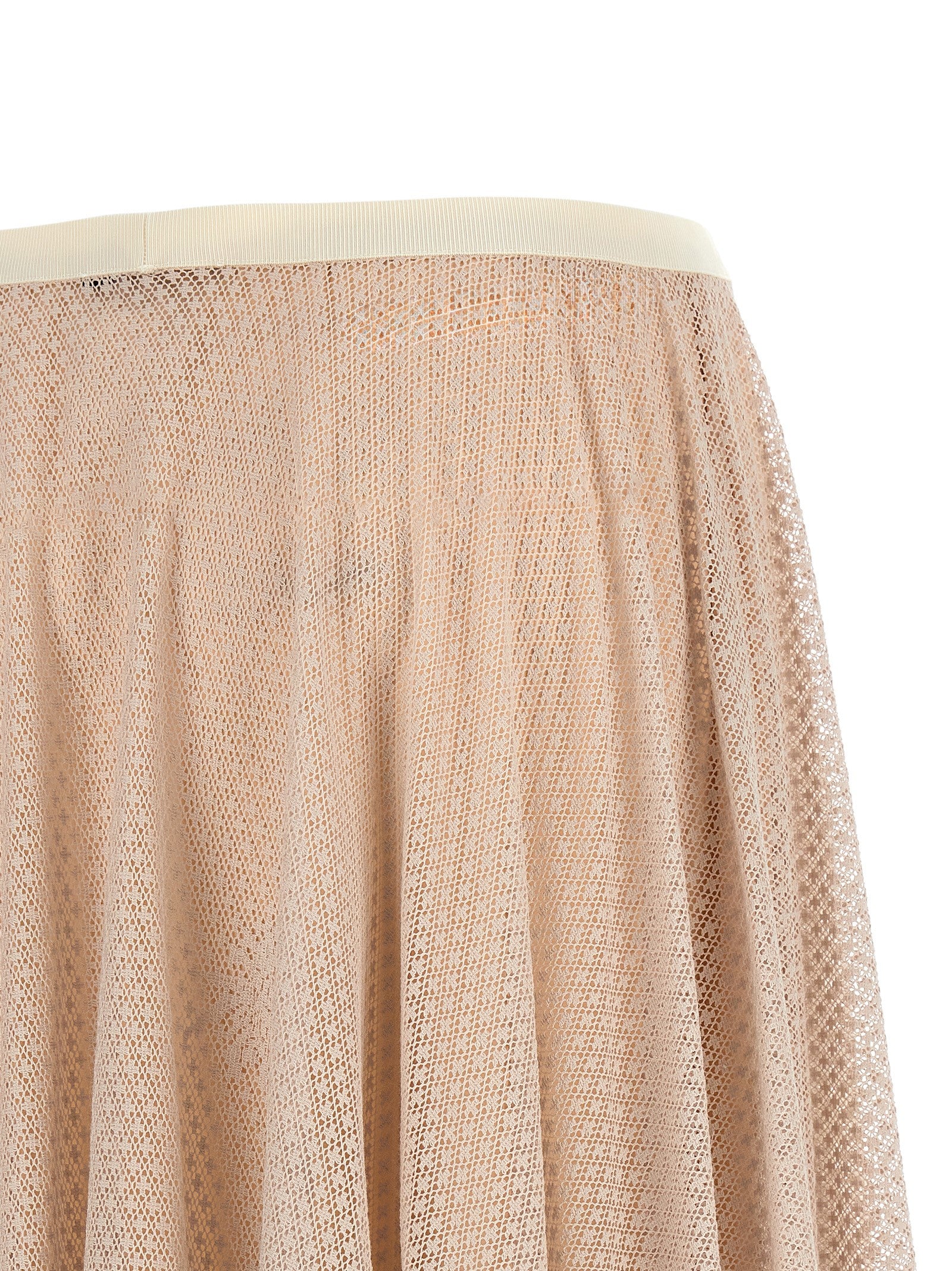 Discover the Fabiana Filippi Multicolor Cotton Midi Skirt, where exquisite craftsmanship meets luxurious comfort, perfect for those who embrace elegance and artistry.