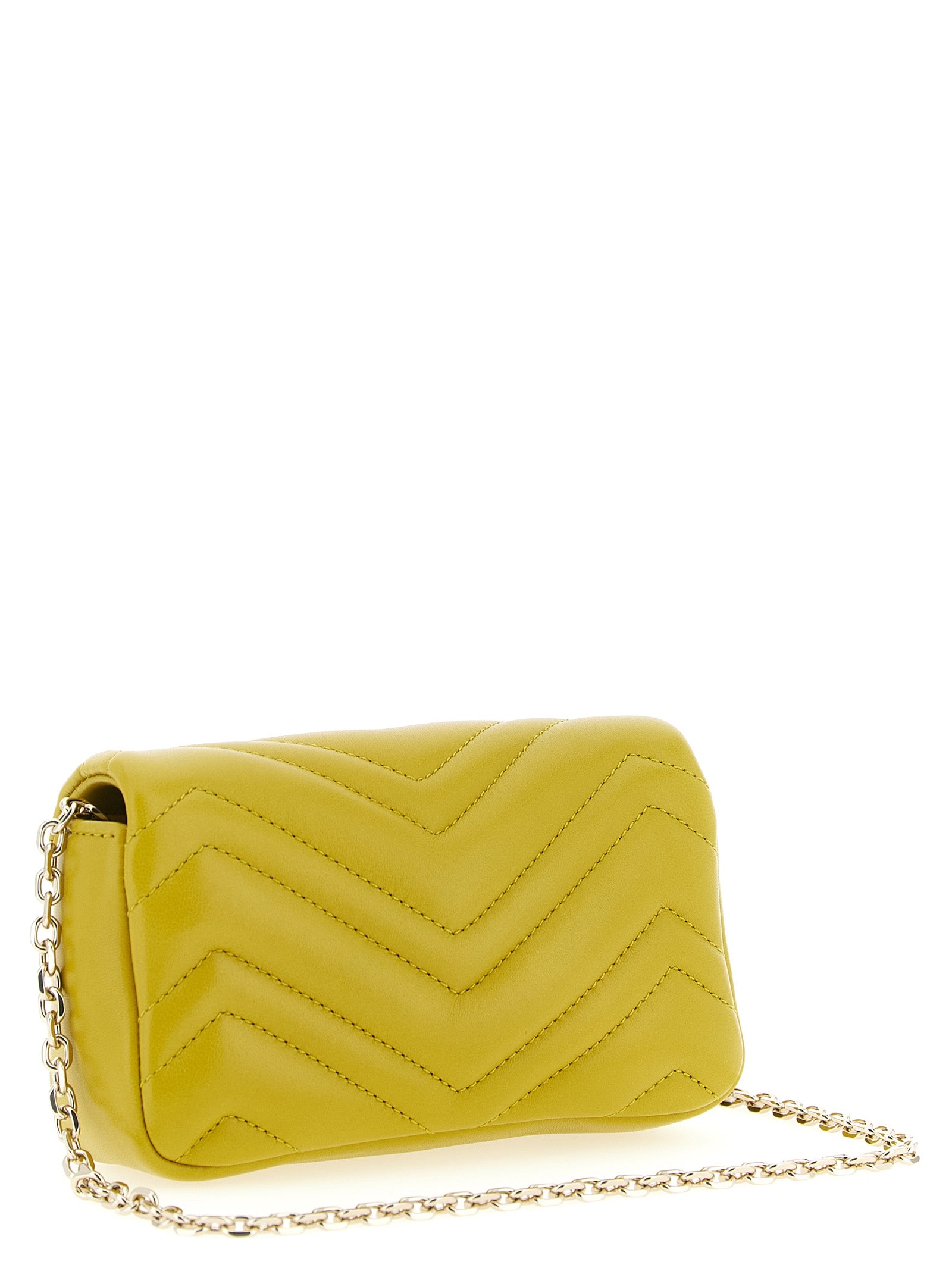 Gucci Bicolor Lamb Leather Shoulder Bag