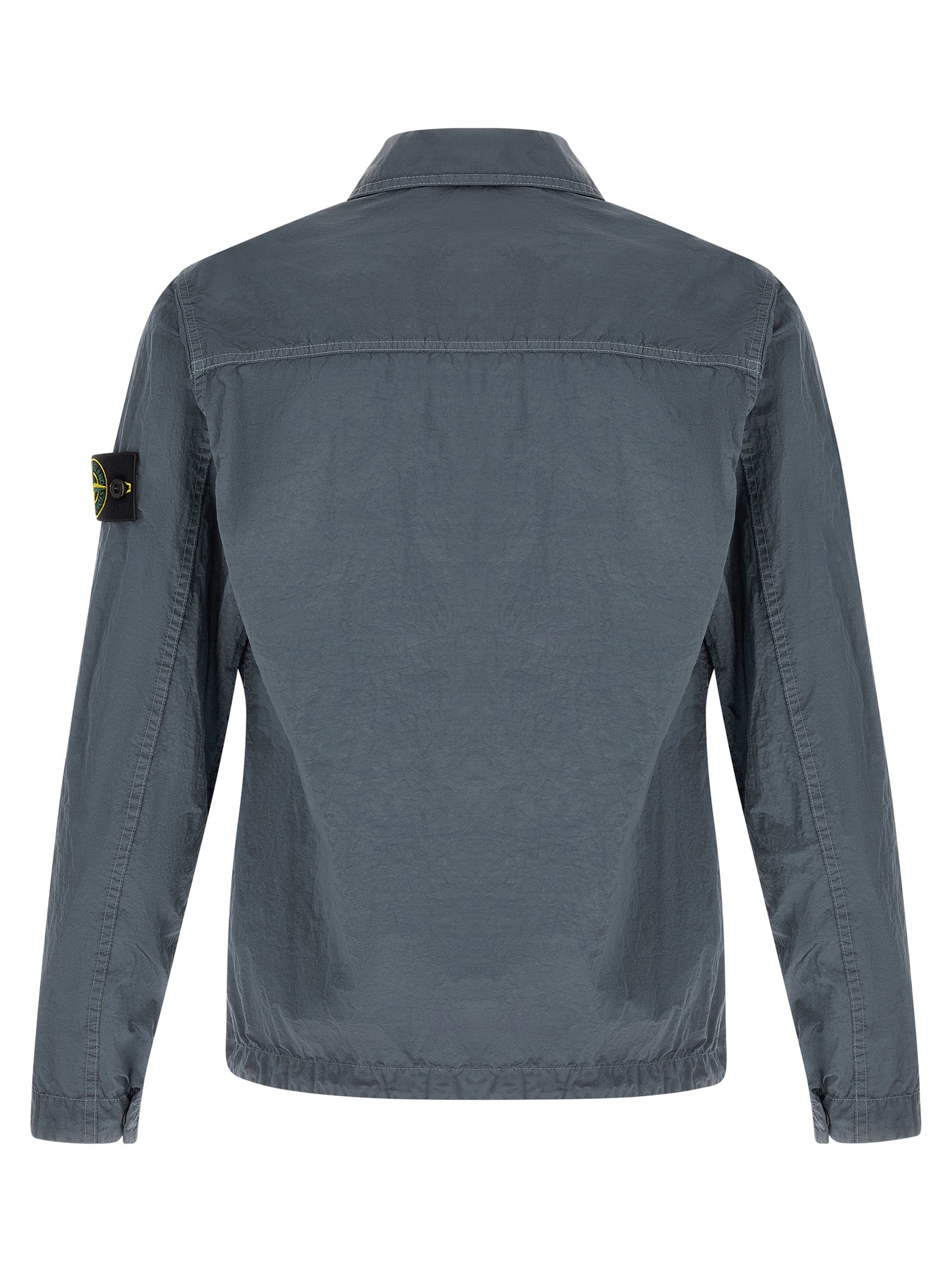 Stone Island Gray Polyamide Blouse