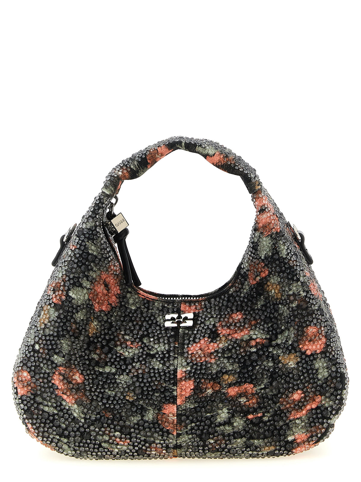 Ganni Hobo Mini Flowers Handbag - Sustainable Luxury Redefined