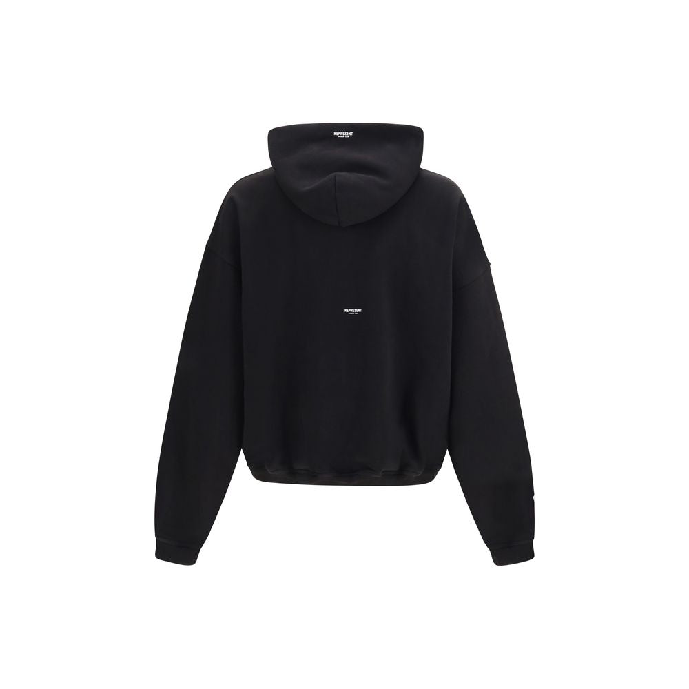 Elevate your wardrobe with the Represent Black Cotton Sweatshirt from the AW26 collection, a luxurious blend of comfort and modern design, perfect for the discerning individual.