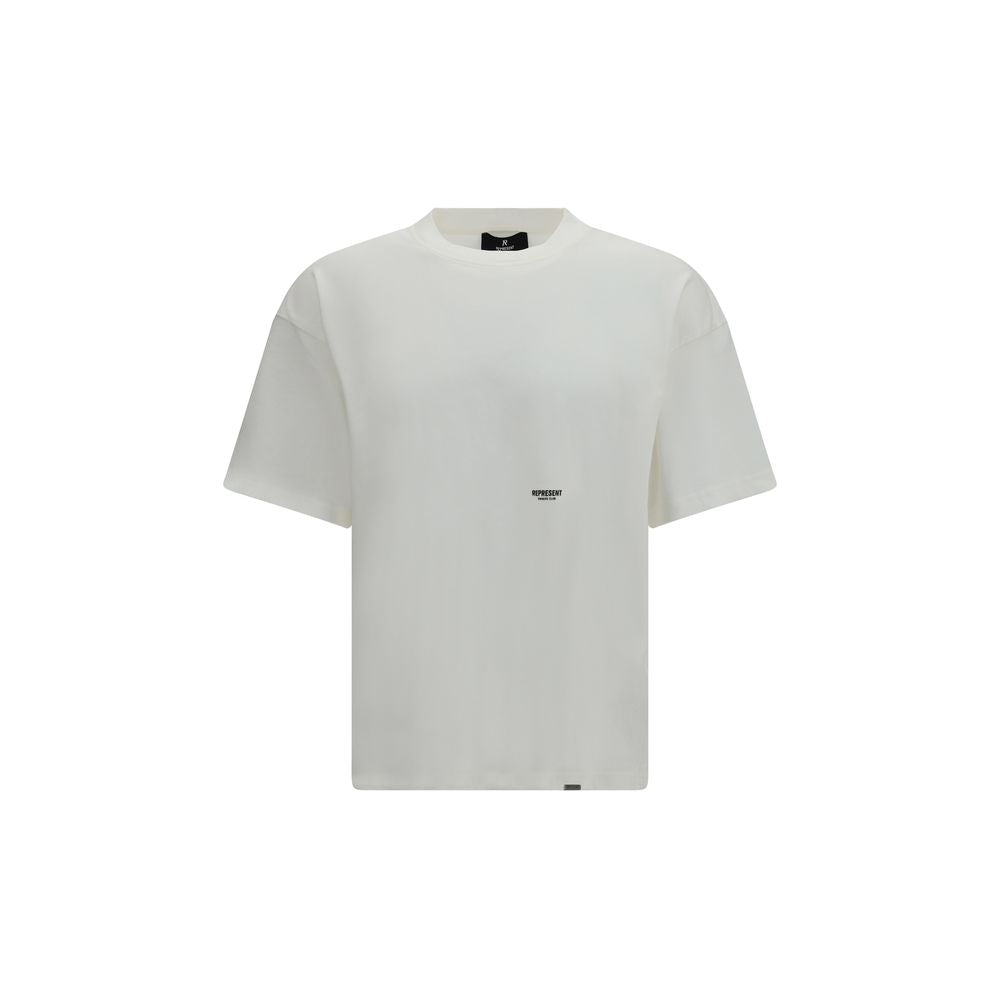 Elevate your wardrobe with the Represent White Cotton T-Shirt from the AW26 collection, crafted from premium cotton for an effortlessly luxurious, relaxed fit.