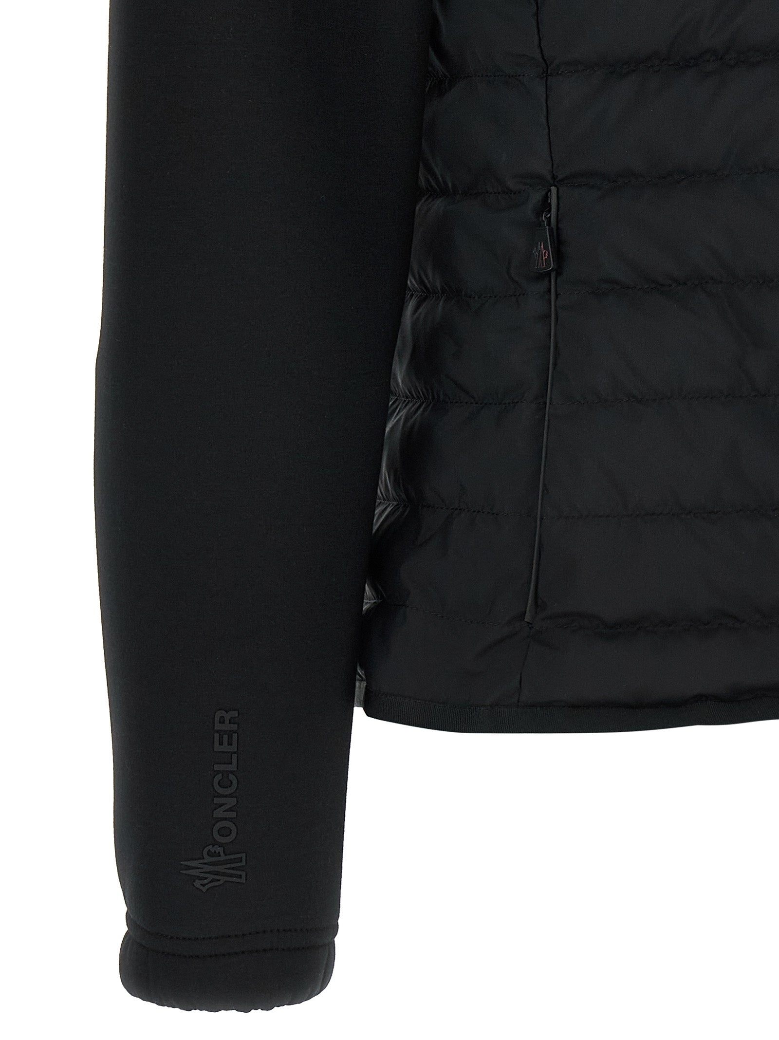 Discover the Moncler Grenoble Black Polyamide Full-Length Jacket, where iconic goose down craftsmanship meets modern elegance, perfect for those who appreciate refined luxury.