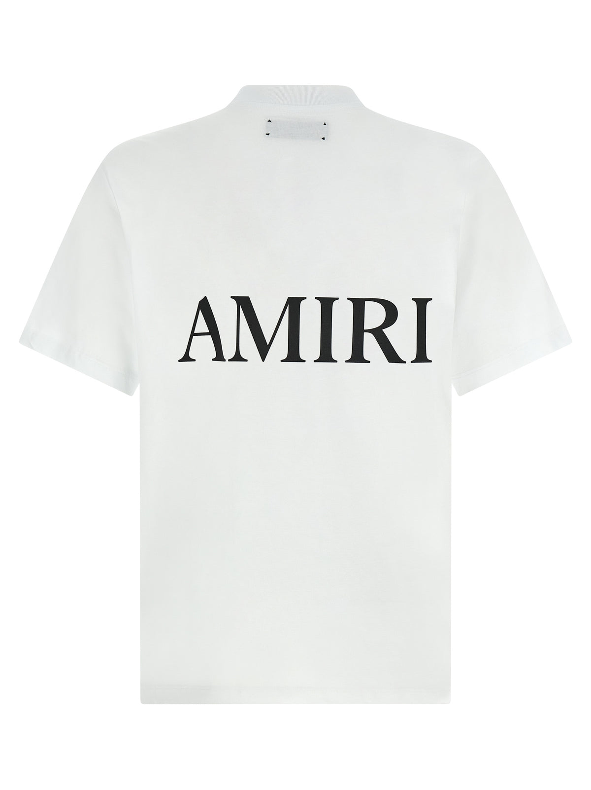 Elevate your wardrobe with the Amiri Bicolor Cotton T-Shirt, a fusion of Italian craftsmanship and bold design, perfect for those who embody timeless elegance.