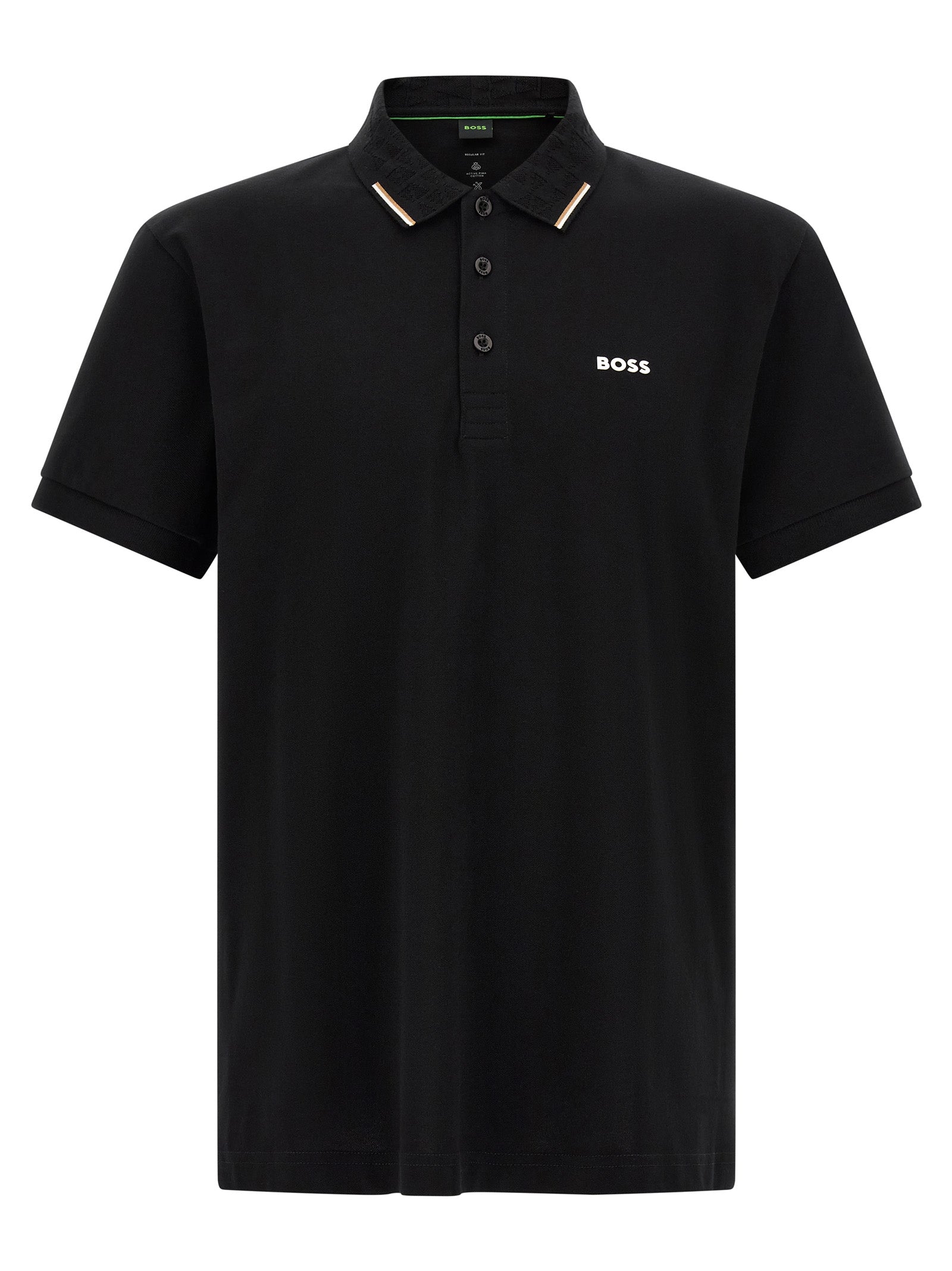 Hugo Boss Black Cotton Polo Shirt - Timeless Luxury for All