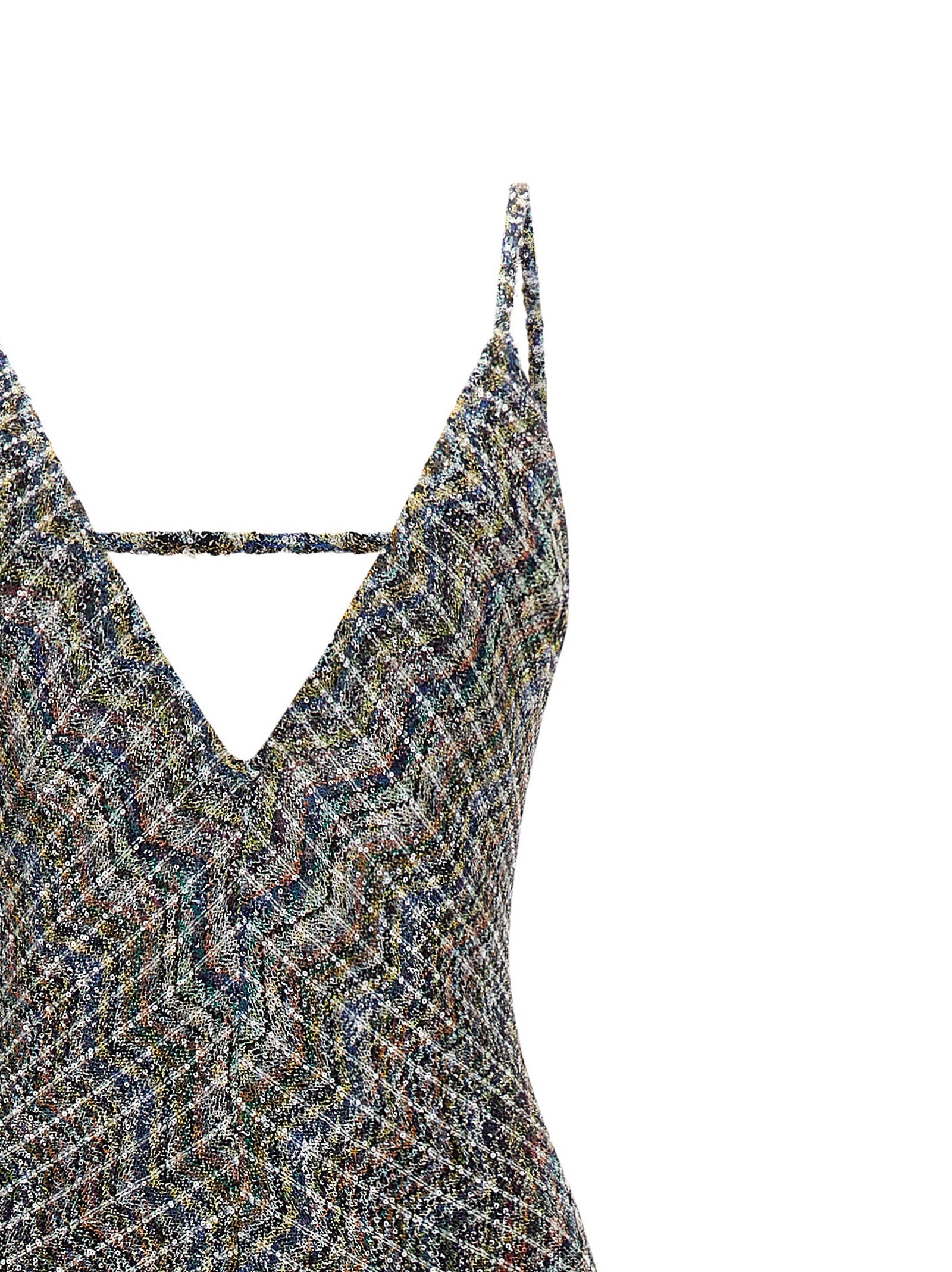 Missoni Multicolor Viscose Long Dress - Exquisite Italian Elegance