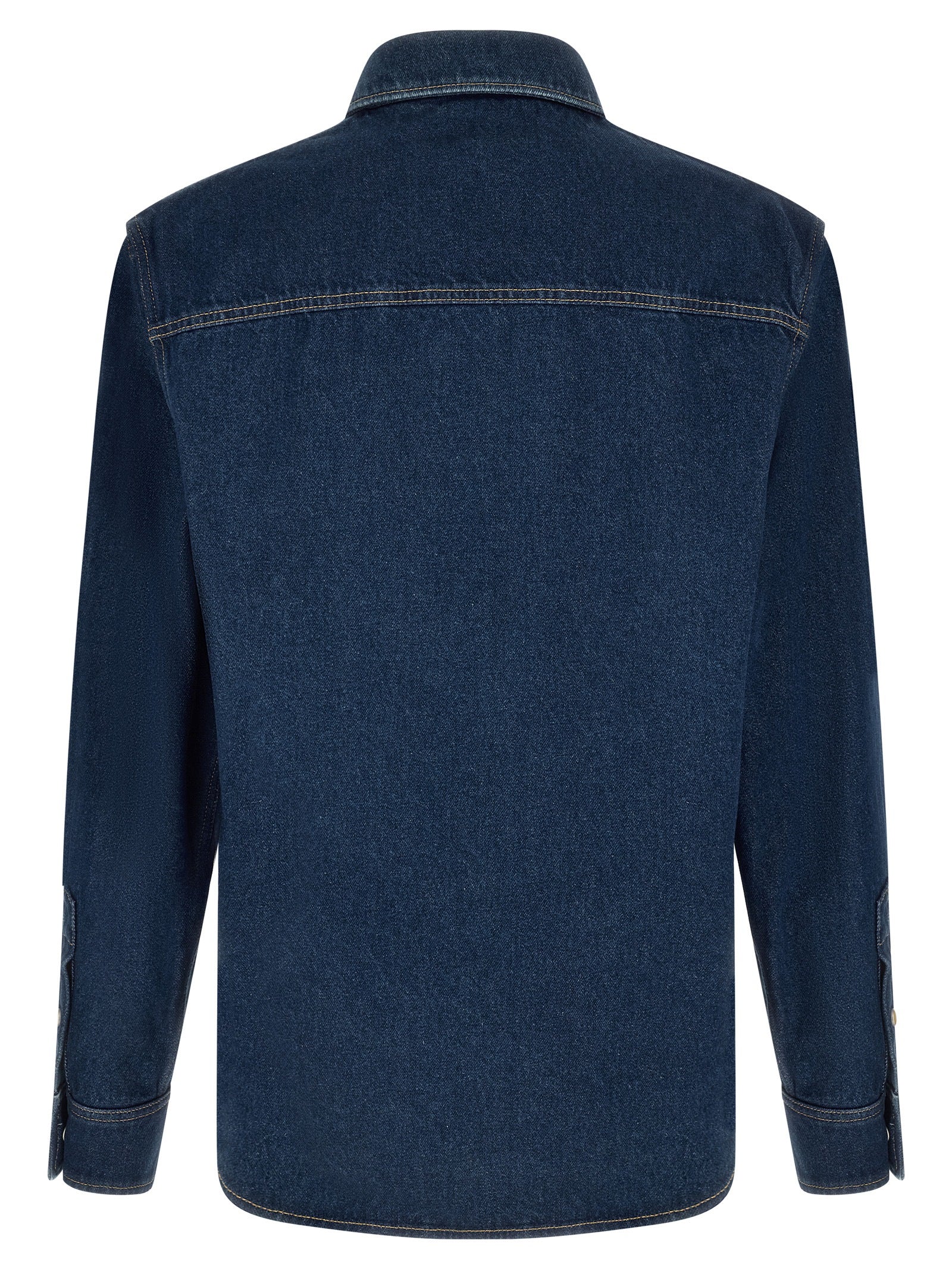 Valentino Garavani Blue Cotton Blouse - Elevate Your Wardrobe