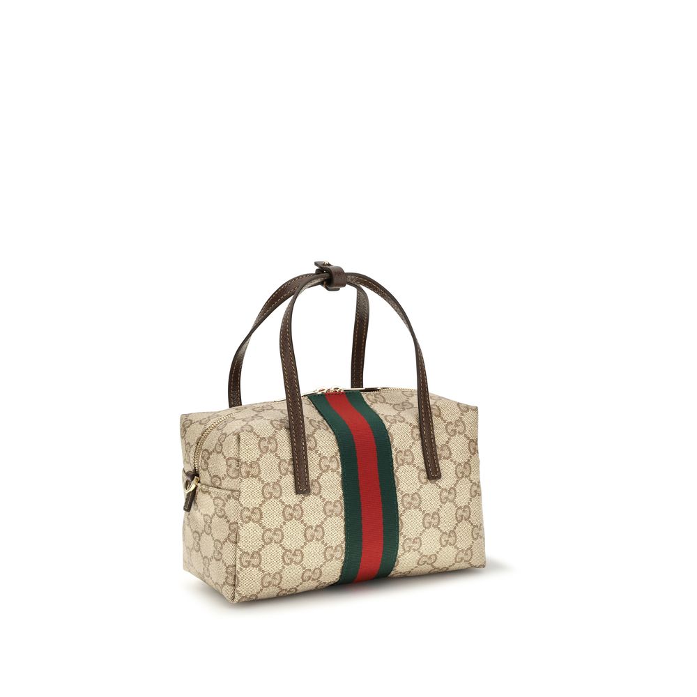 Discover the Gucci Beige Fabric Handbag, a masterpiece of Italian craftsmanship, blending timeless elegance with modern allure for the discerning connoisseur.