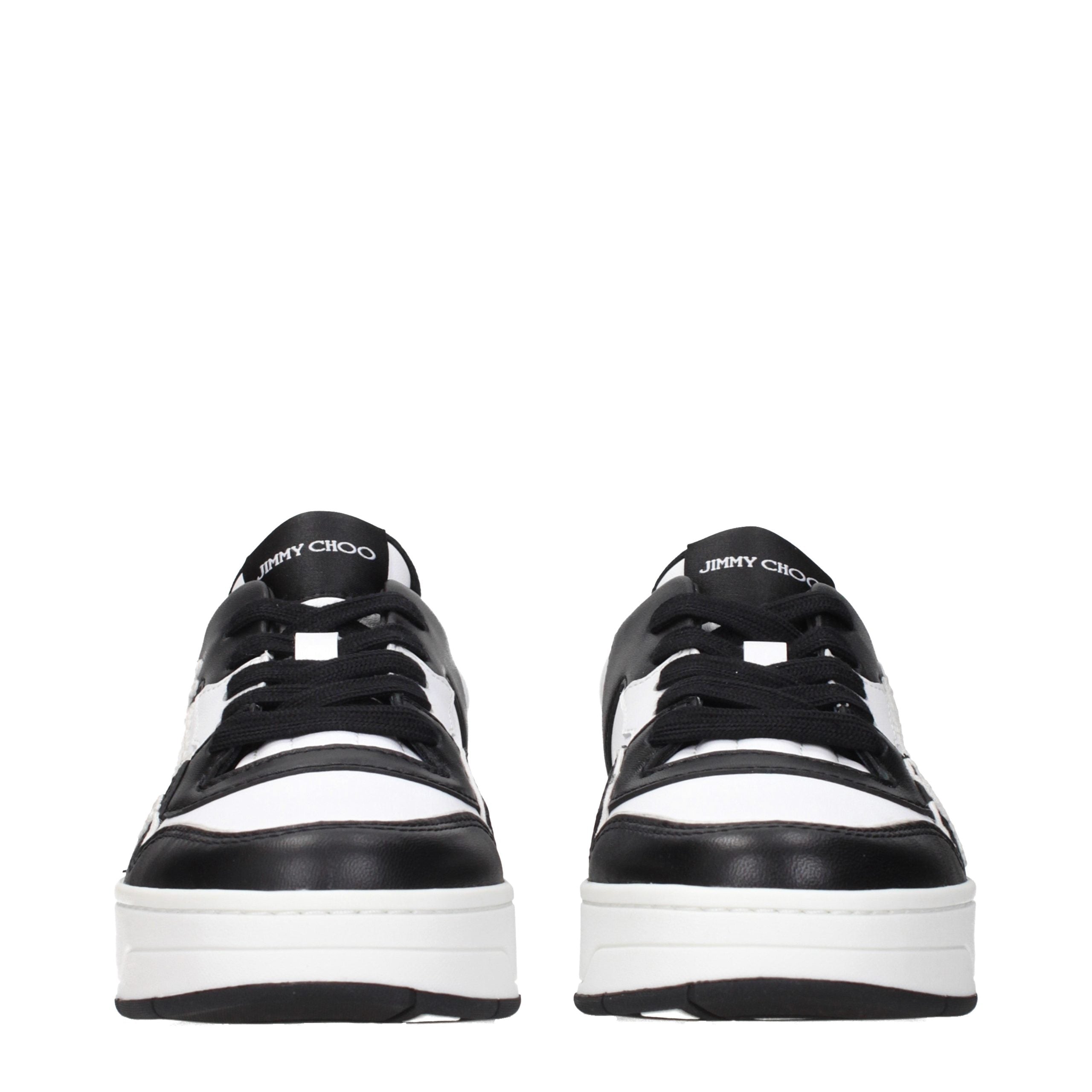 Indulge in the elegance of Jimmy Choo Black Leather Low Top Sneakers, a luxurious blend of style and comfort, crafted for the discerning individual seeking sophistication.