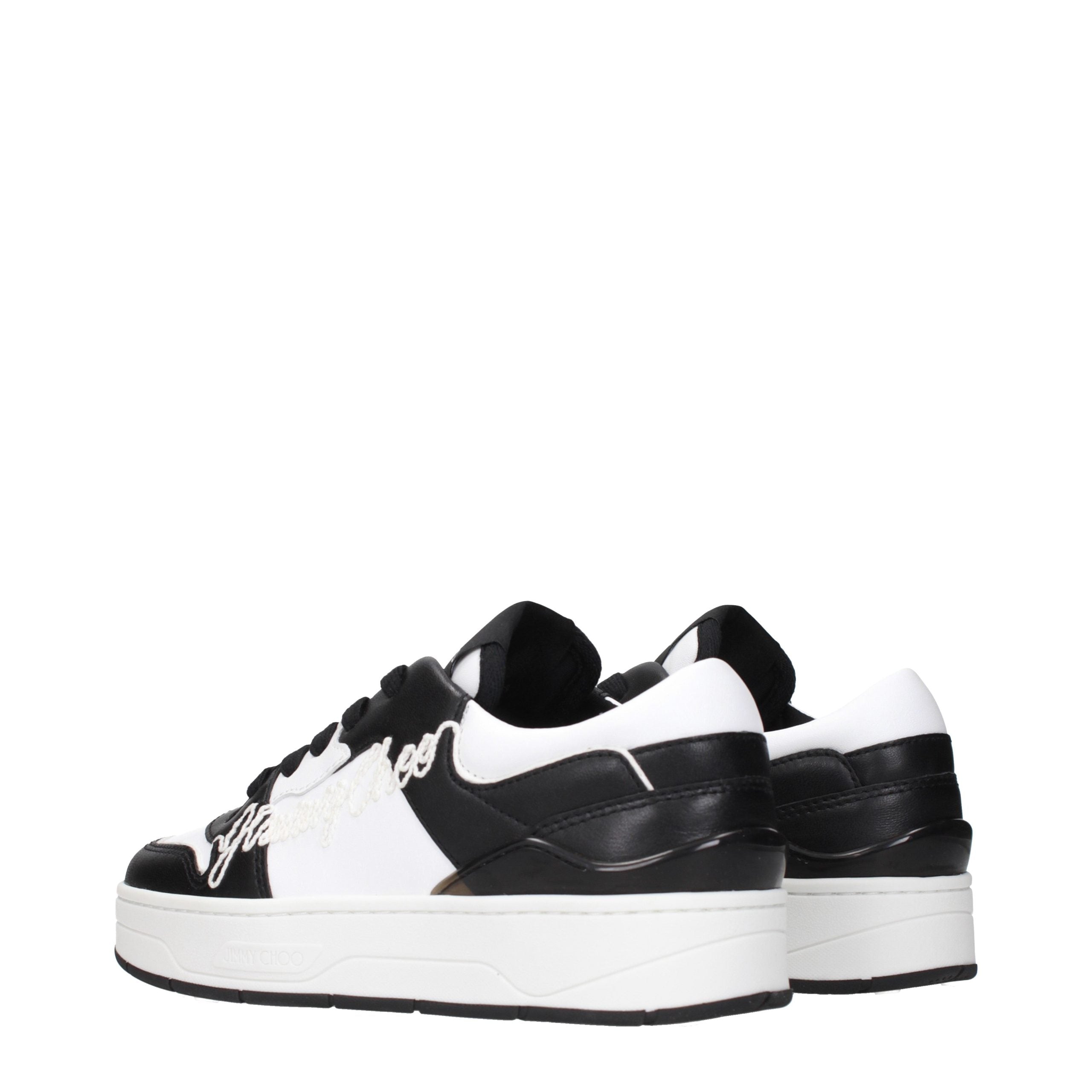 Discover the exquisite Jimmy Choo Black Leather Low Top Sneakers, where luxurious craftsmanship meets timeless elegance, perfect for the discerning individual.
