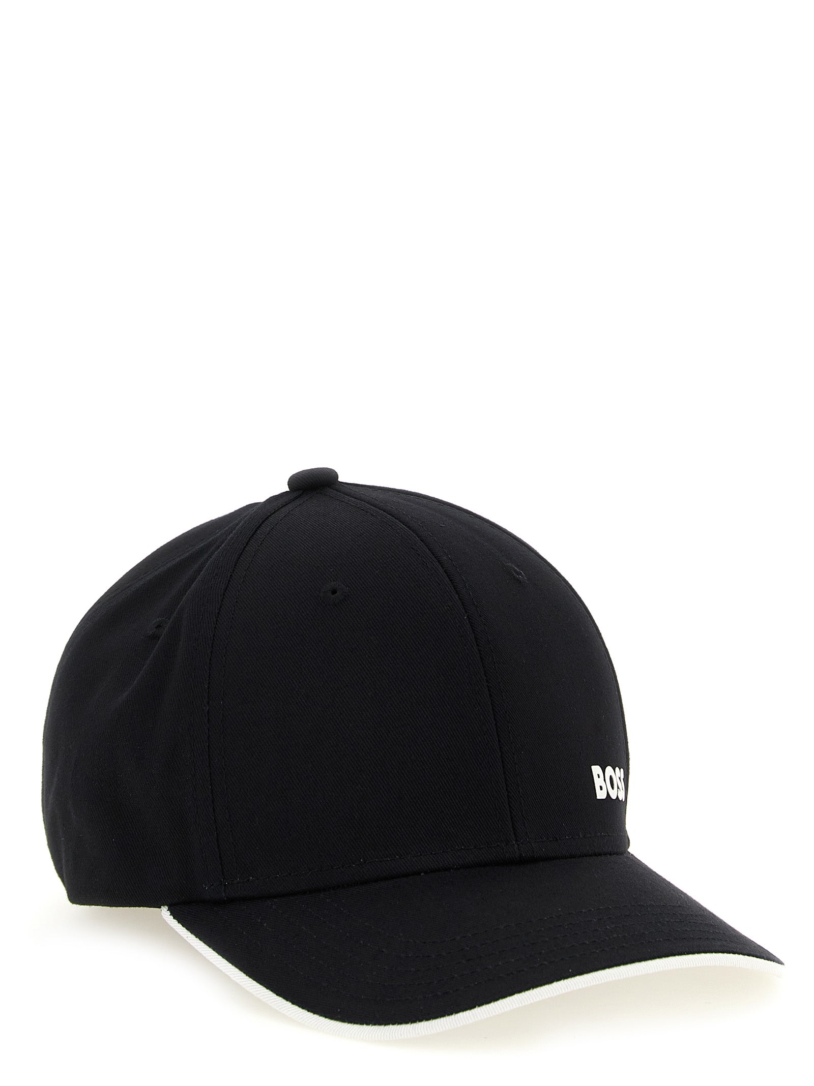 Elevate your style with the Hugo Boss Black Cotton Cap, a luxurious accessory crafted from premium materials, embodying sophistication and timeless elegance for the discerning trendsetter.