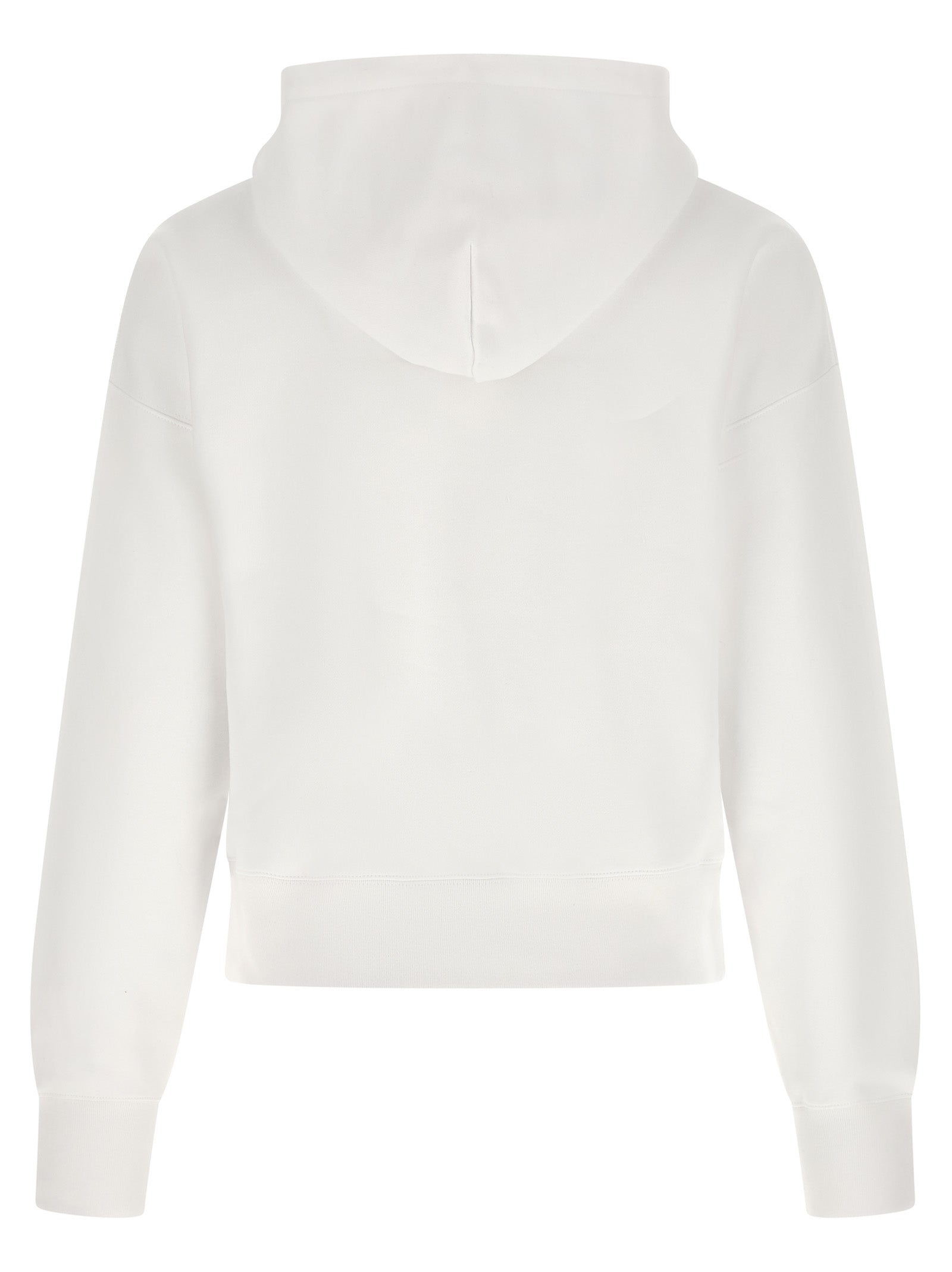 Gucci White Cotton Hoodie - Luxurious Streetwear Essential