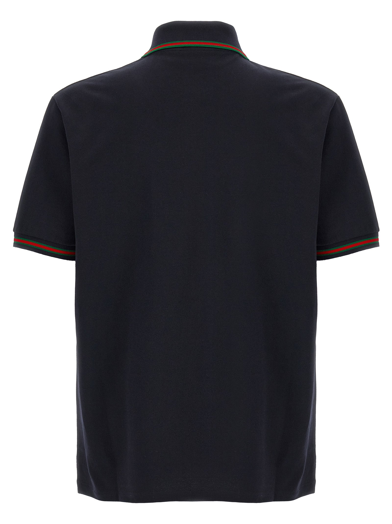 Gucci Blue Cotton Polo Shirt - Timeless Luxury for the Discerning