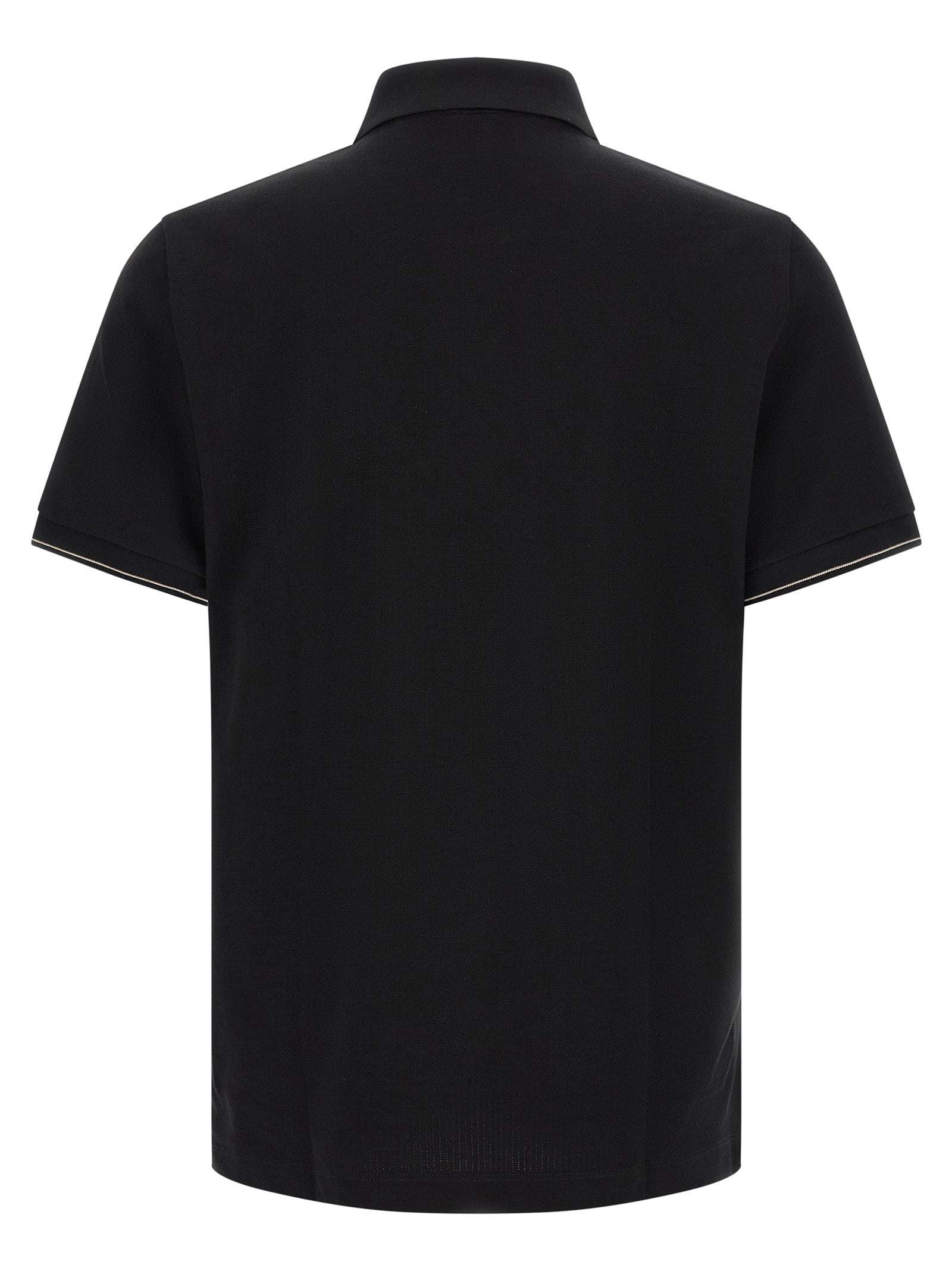 Hugo Boss Black Cotton Polo Shirt - Timeless Luxury Essential