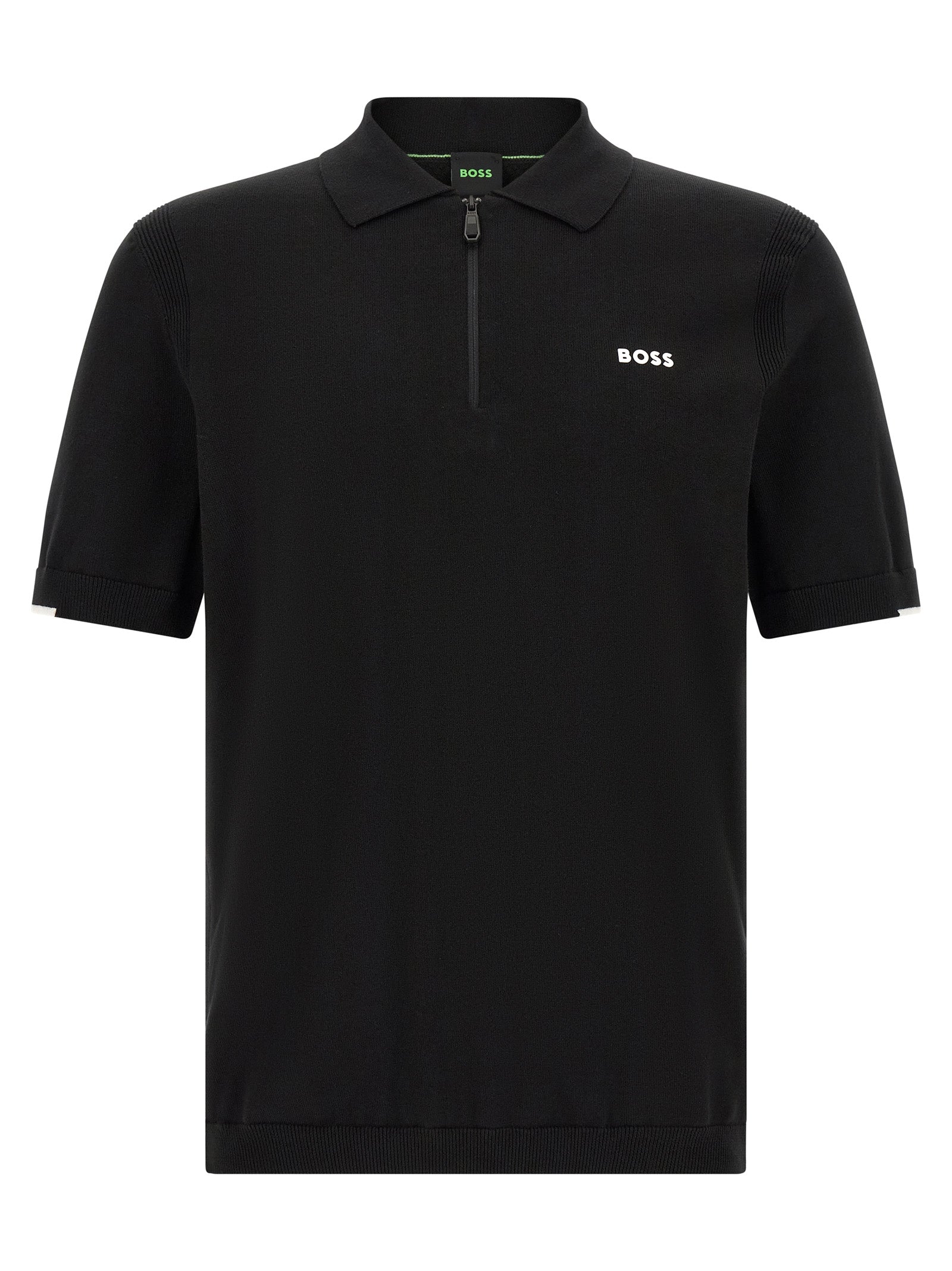 Hugo Boss Black Cotton Polo Shirt - Timeless Luxury Essential