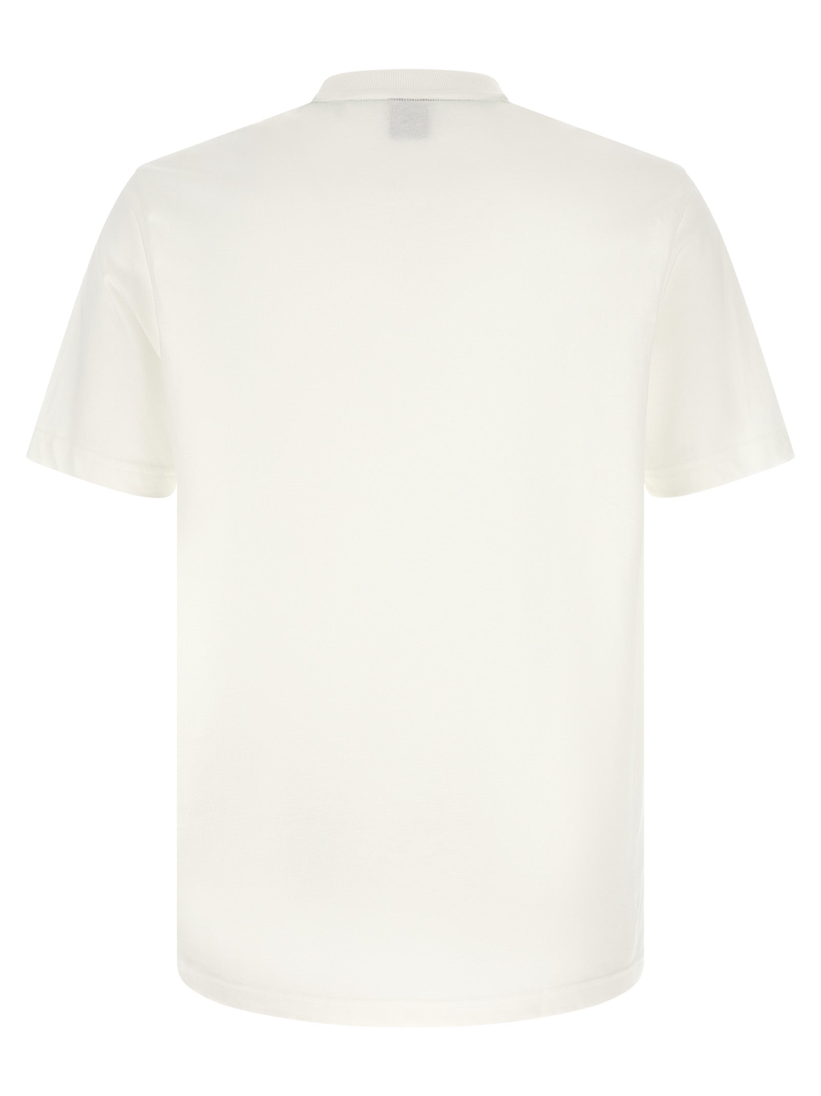 Hugo Boss White Cotton T-Shirt - Timeless Luxury Essentials