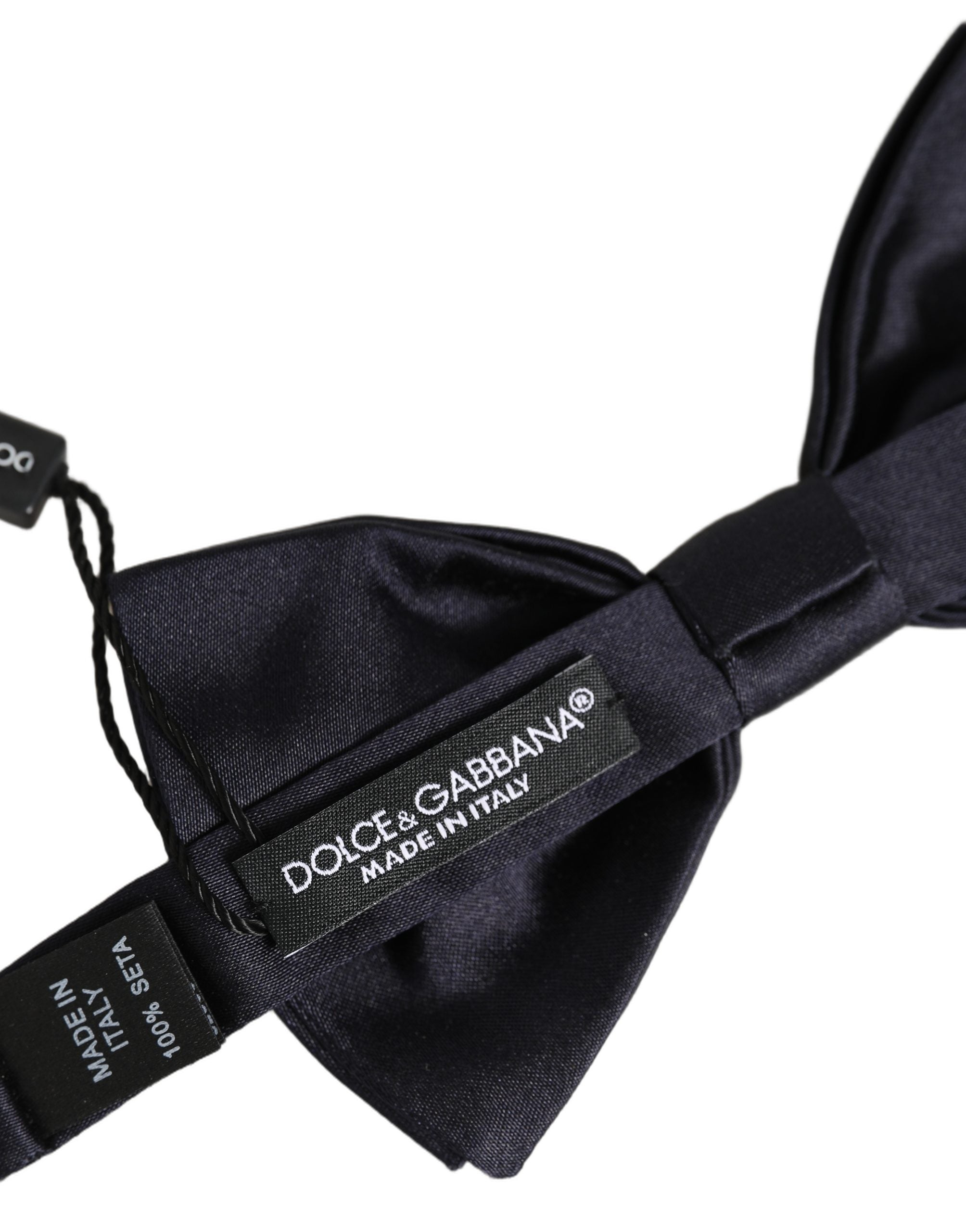 Dolce & Gabbana Silk Bow Tie - Exquisite Italian Craftsmanship