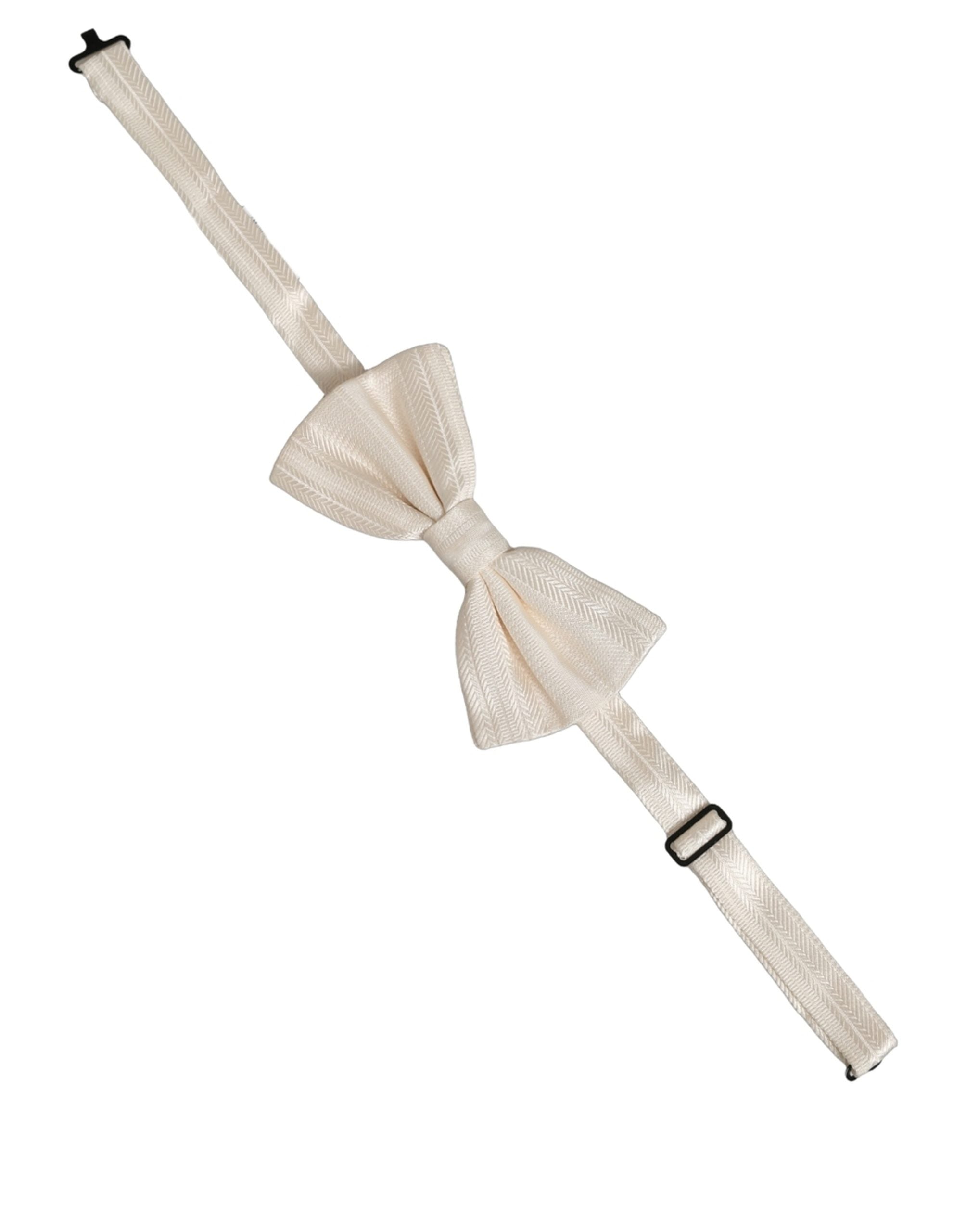 Dolce & Gabbana Silk Bow Tie - Timeless Elegance Redefined
