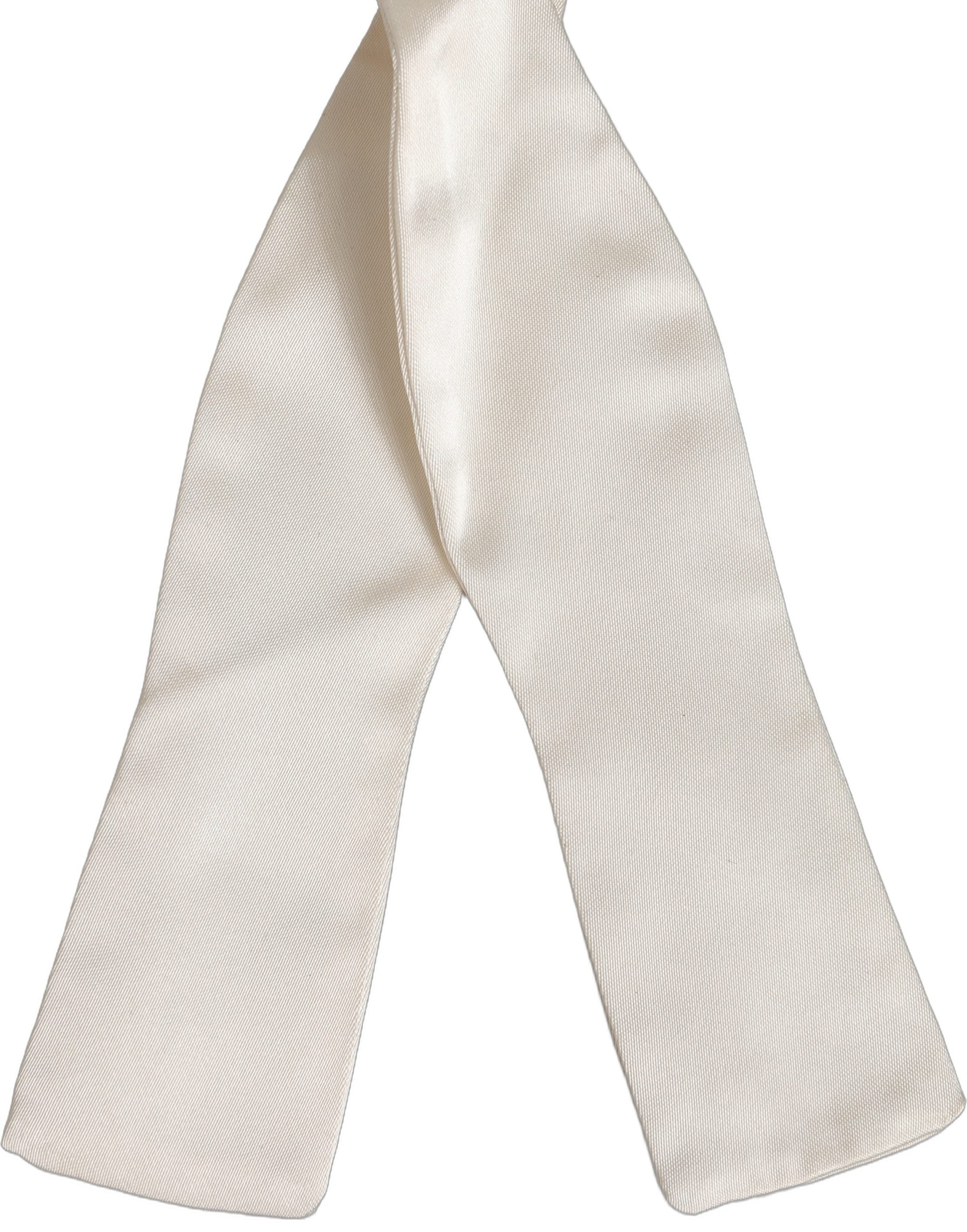 Dolce & Gabbana Silk Bow Tie - Timeless Elegance Redefined