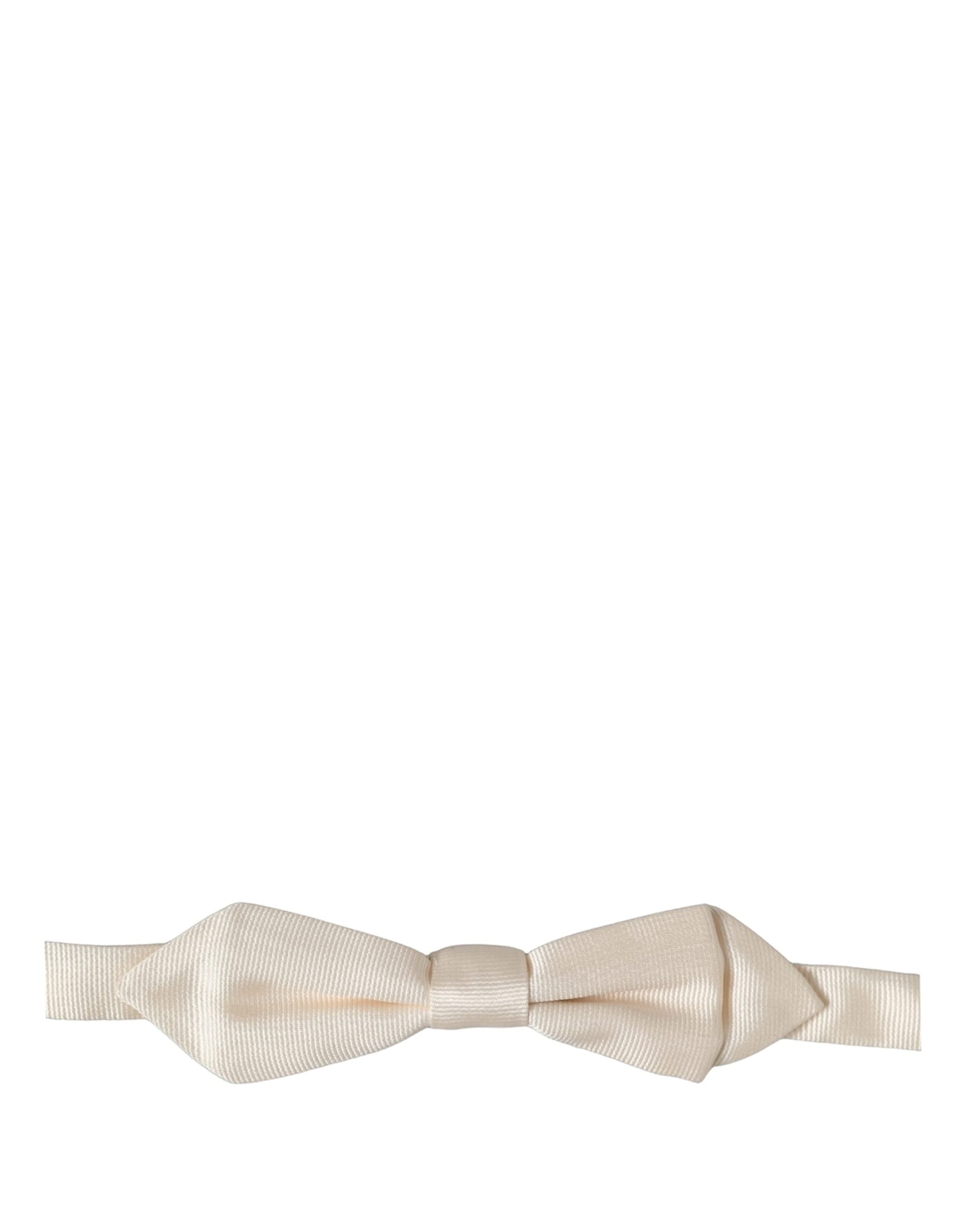 Dolce & Gabbana Silk Bow Tie - Timeless Elegance for All Occasions