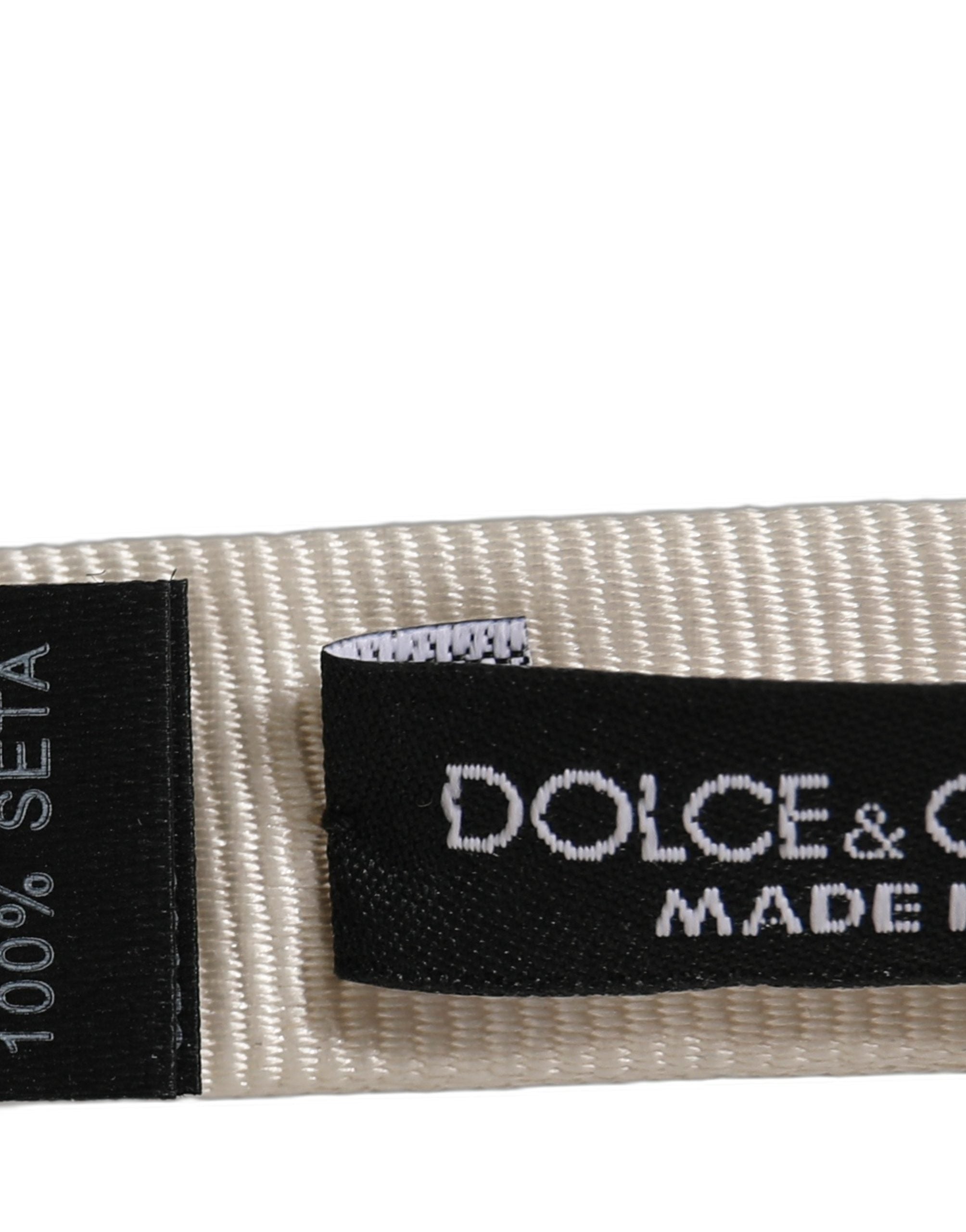 Dolce & Gabbana Silk Bow Tie - Timeless Luxury Accessory