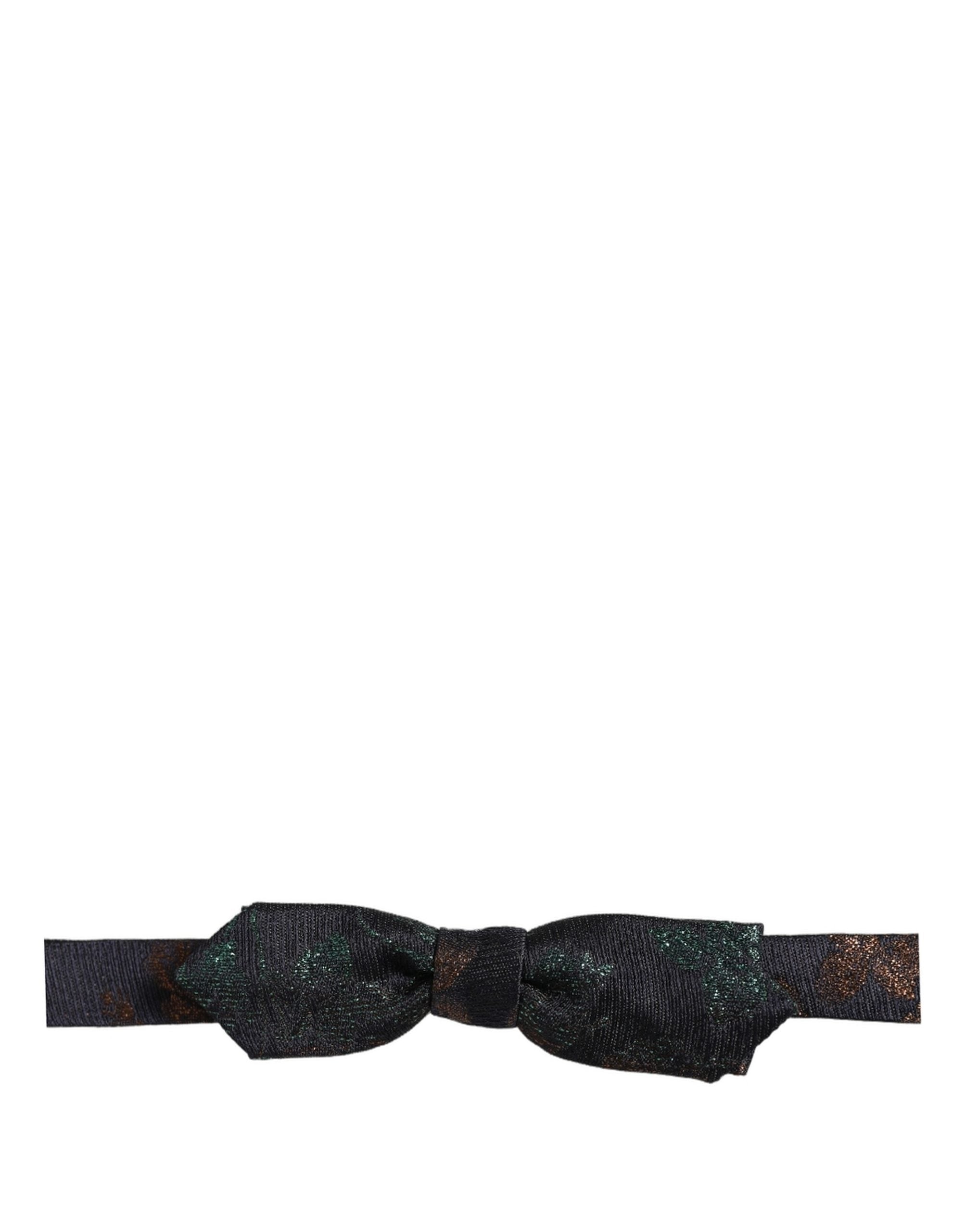 Dolce & Gabbana Multicolor Silk Bow Tie - Exquisite Luxury Accessory