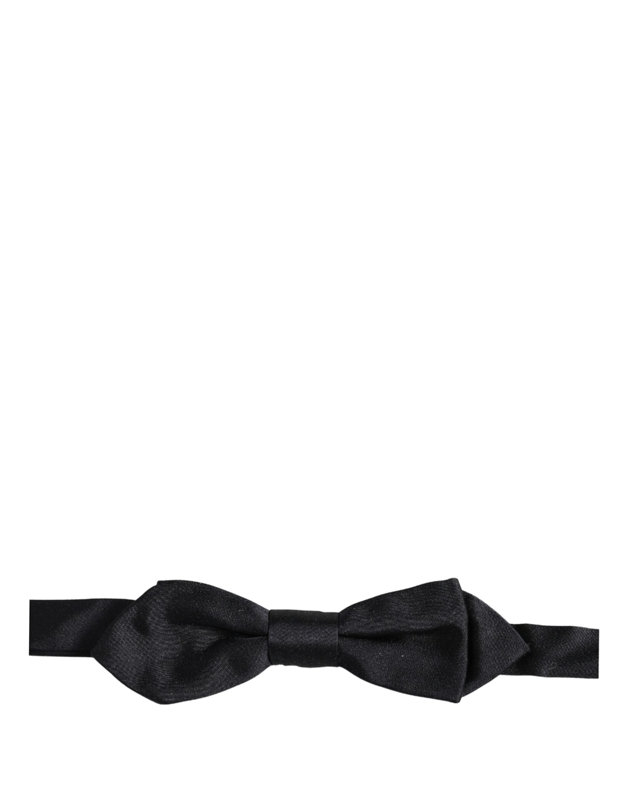 Dolce & Gabbana Silk Bow Tie - Timeless Elegance for All Occasions