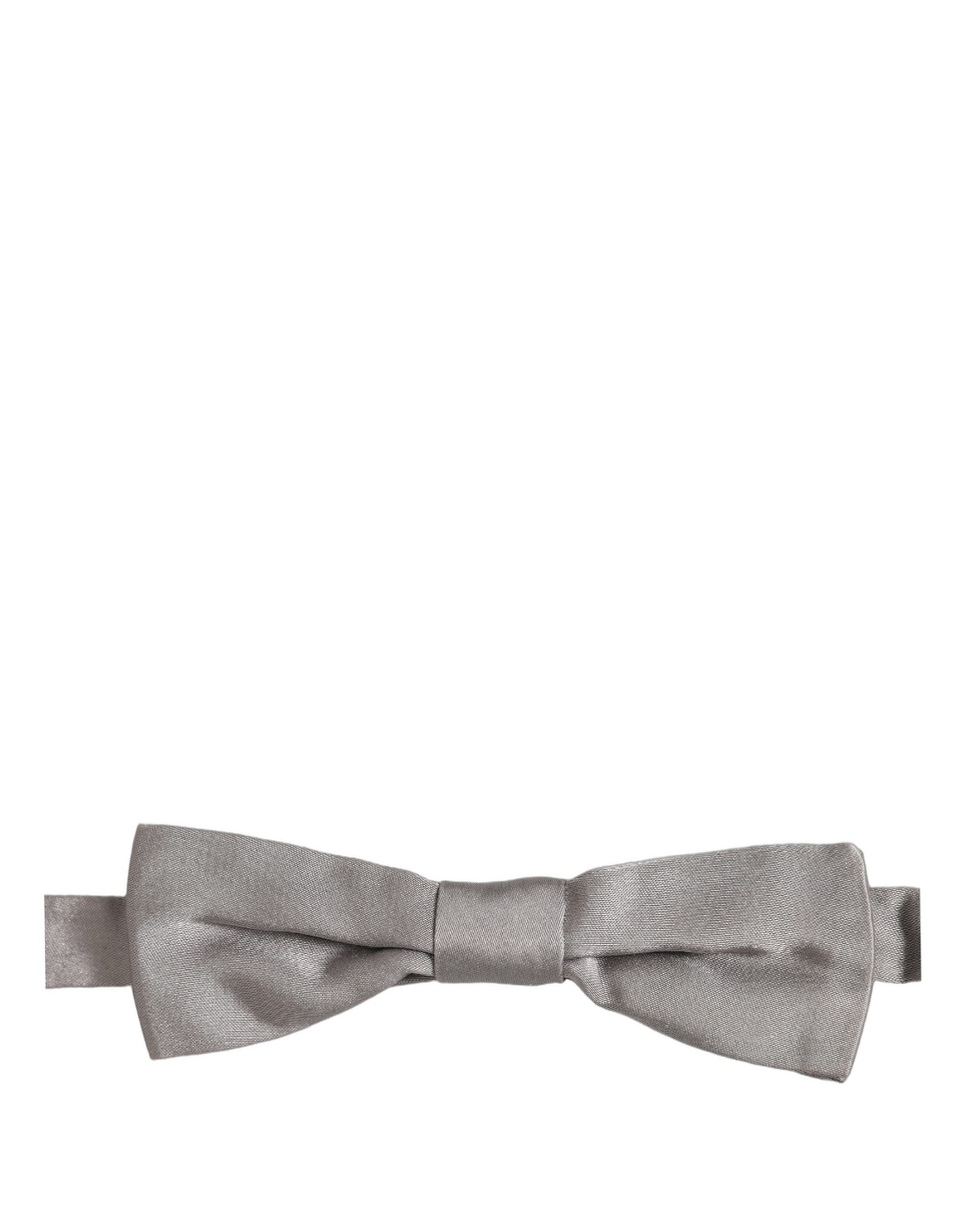 Dolce & Gabbana Silk Bow Tie - Timeless Elegance Redefined