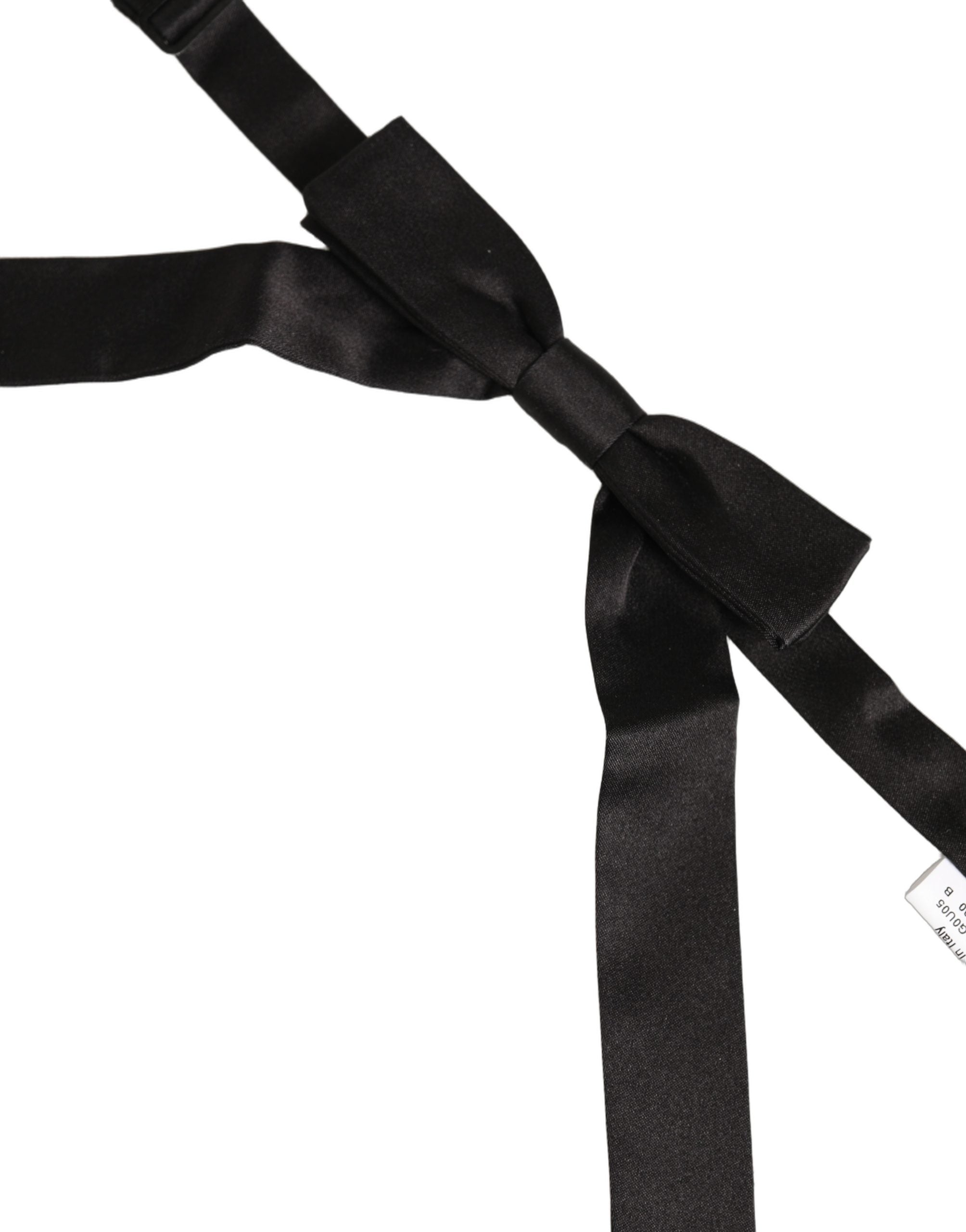 Dolce & Gabbana Silk Bow Tie - Timeless Luxury Accessory