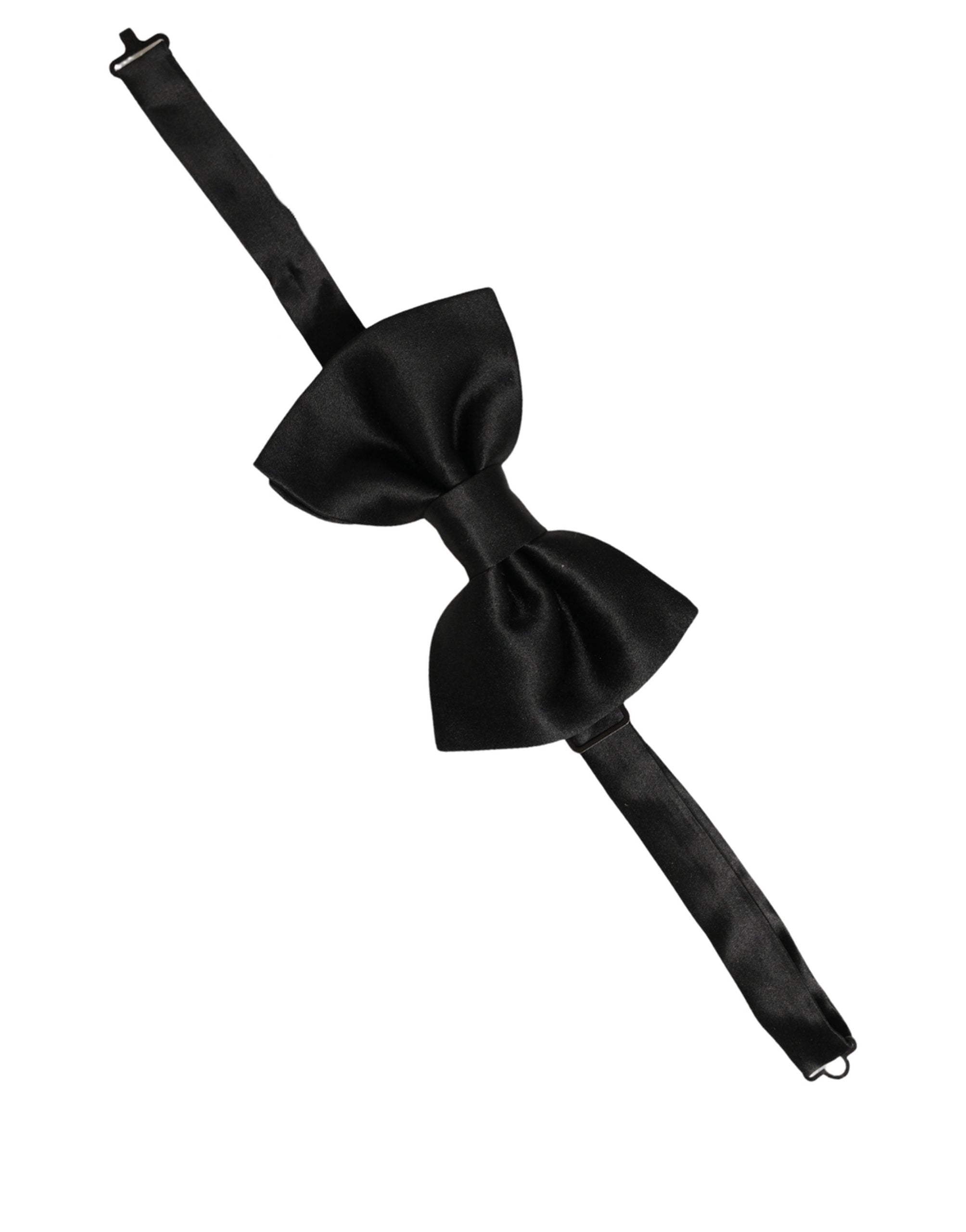 Dolce & Gabbana Silk Bow Tie - Timeless Elegance for All Occasions