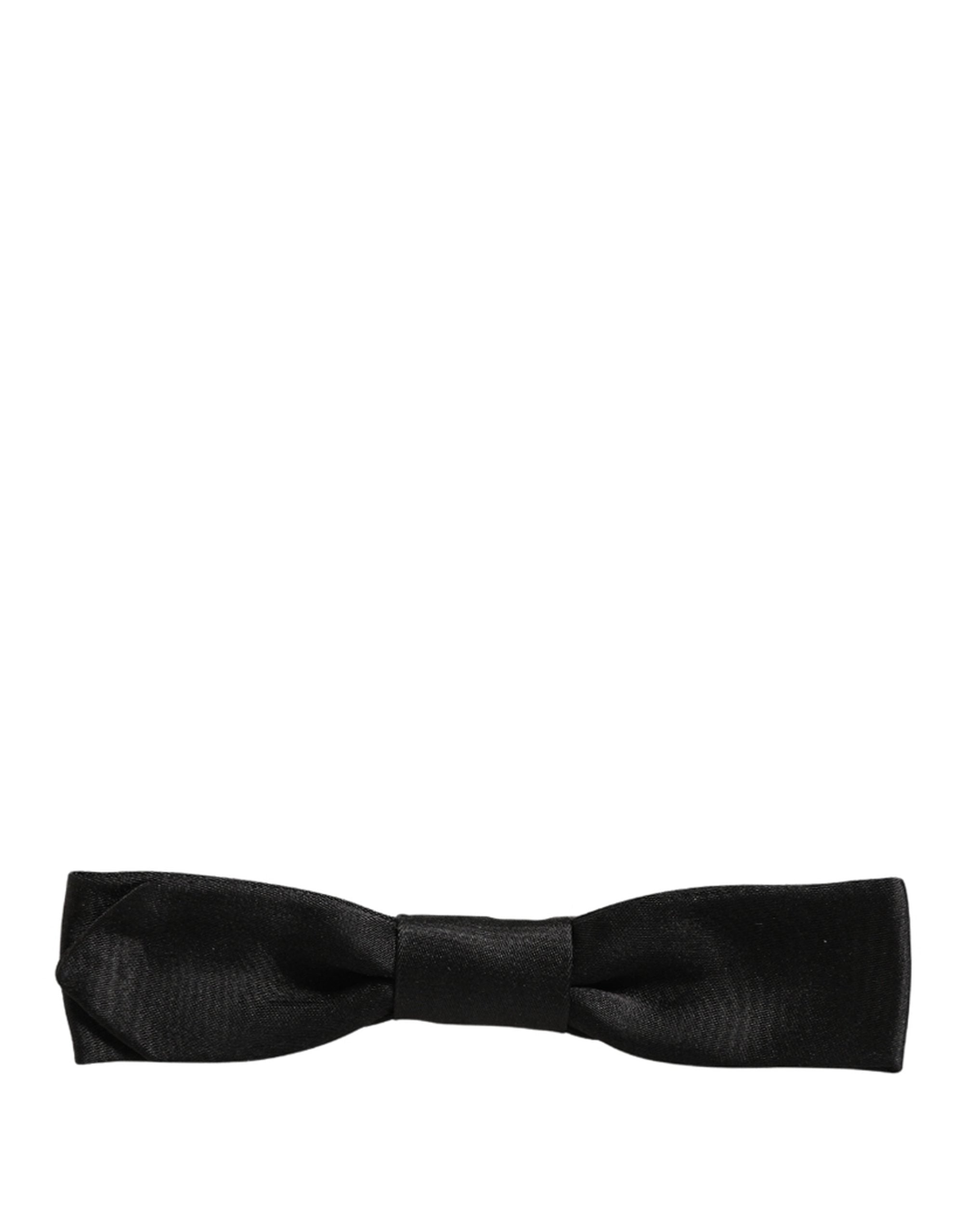 Dolce & Gabbana Silk Bow Tie - Timeless Elegance for All Occasions