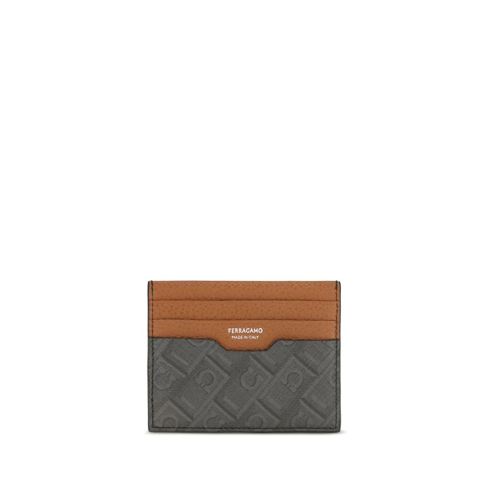 Ferragamo Brown Calf Leather Wallet - Timeless Luxury Accessory