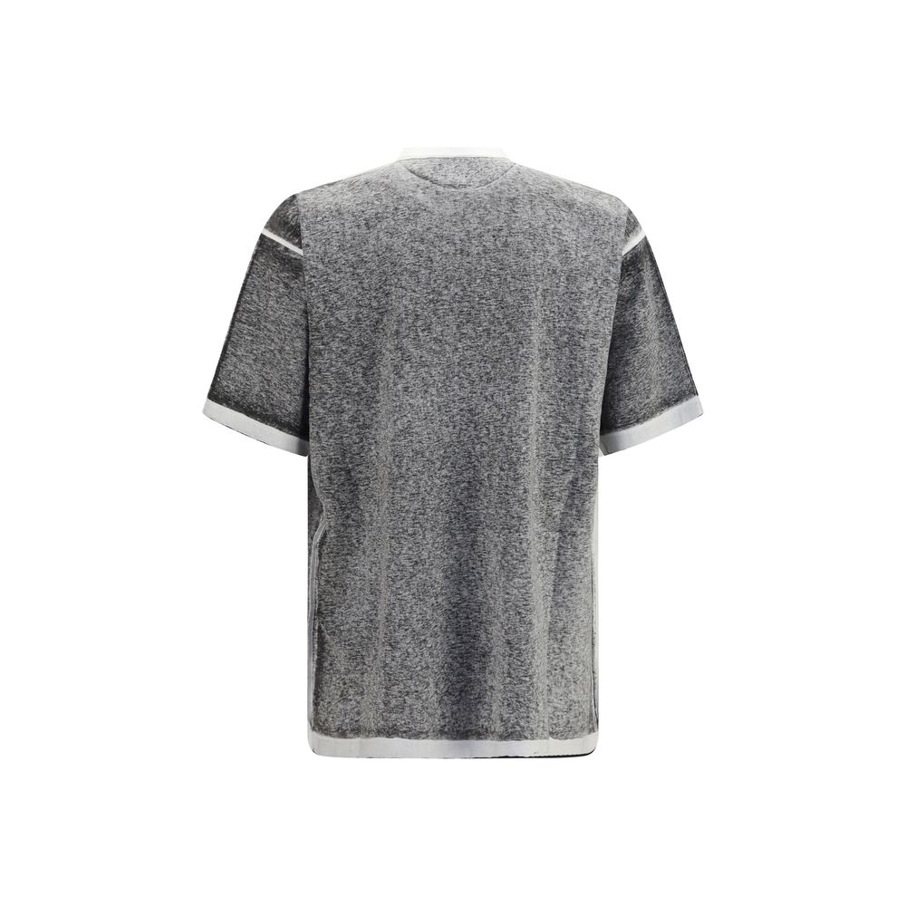 Balenciaga Gray Cotton T-Shirt - Embrace Luxurious Oversized Style