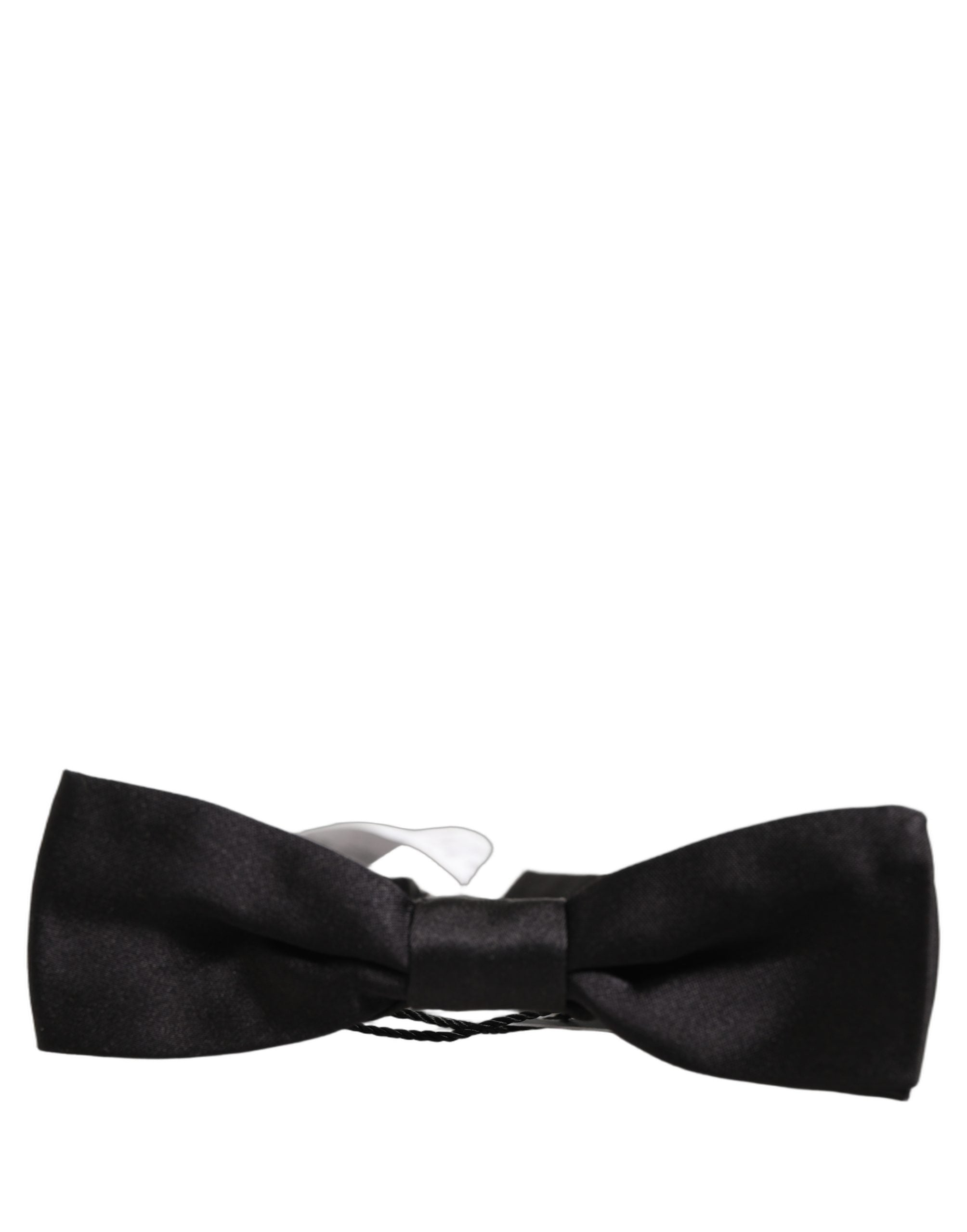 Dolce & Gabbana Silk Black Bow Tie - Timeless Elegance for All