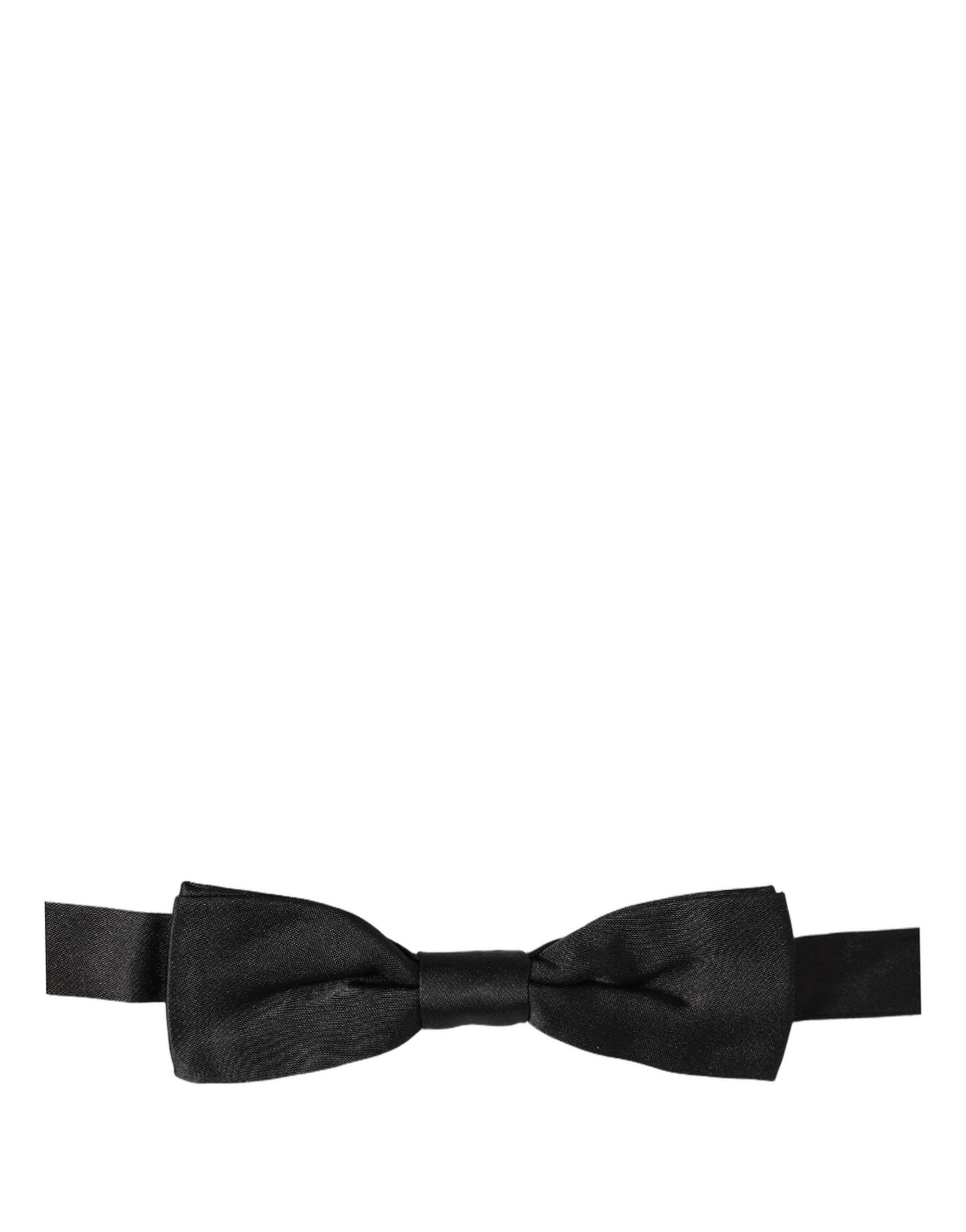 Dolce & Gabbana Silk Bow Tie - Timeless Elegance for All Occasions