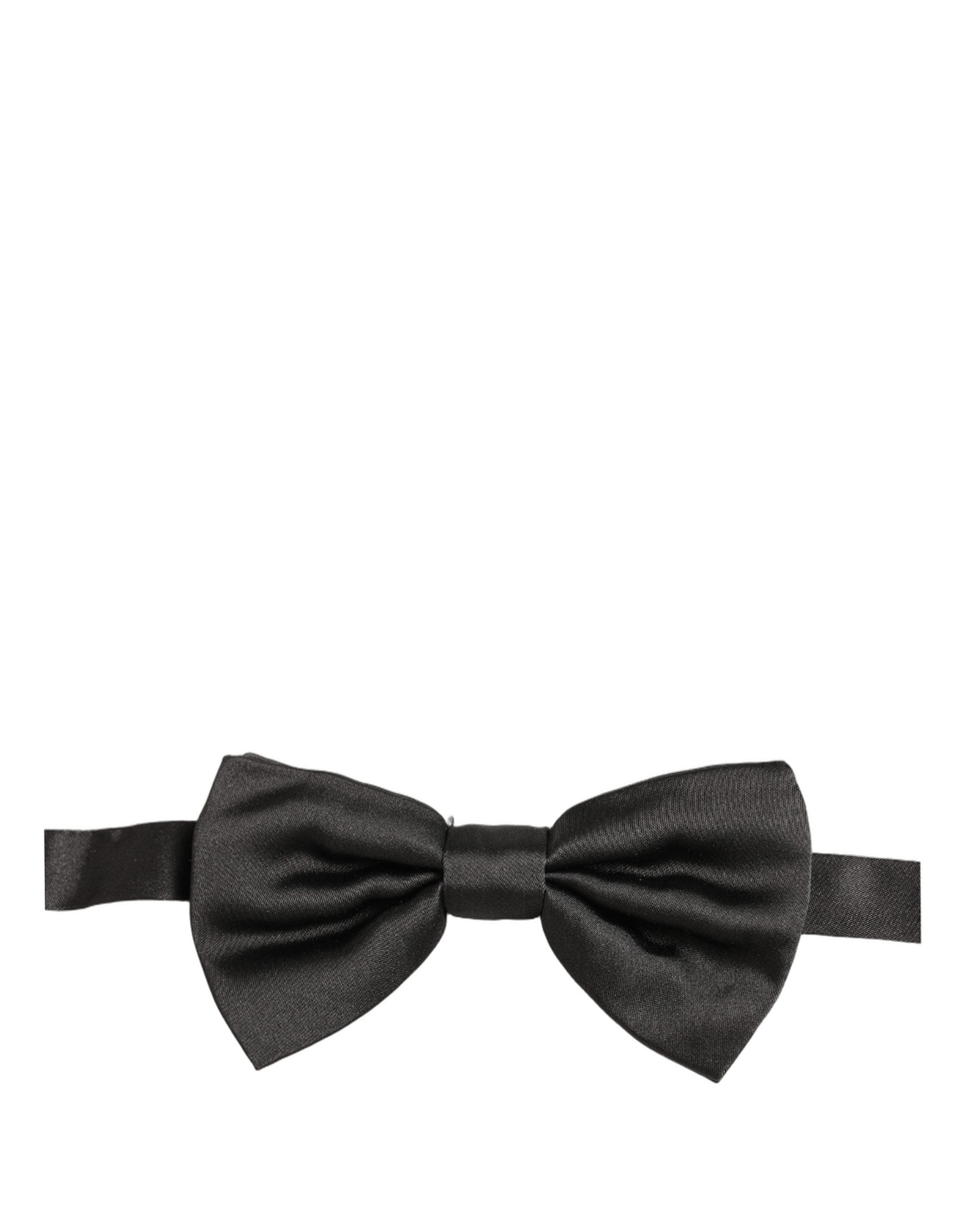 Dolce & Gabbana Silk Bow Tie - Timeless Elegance for All