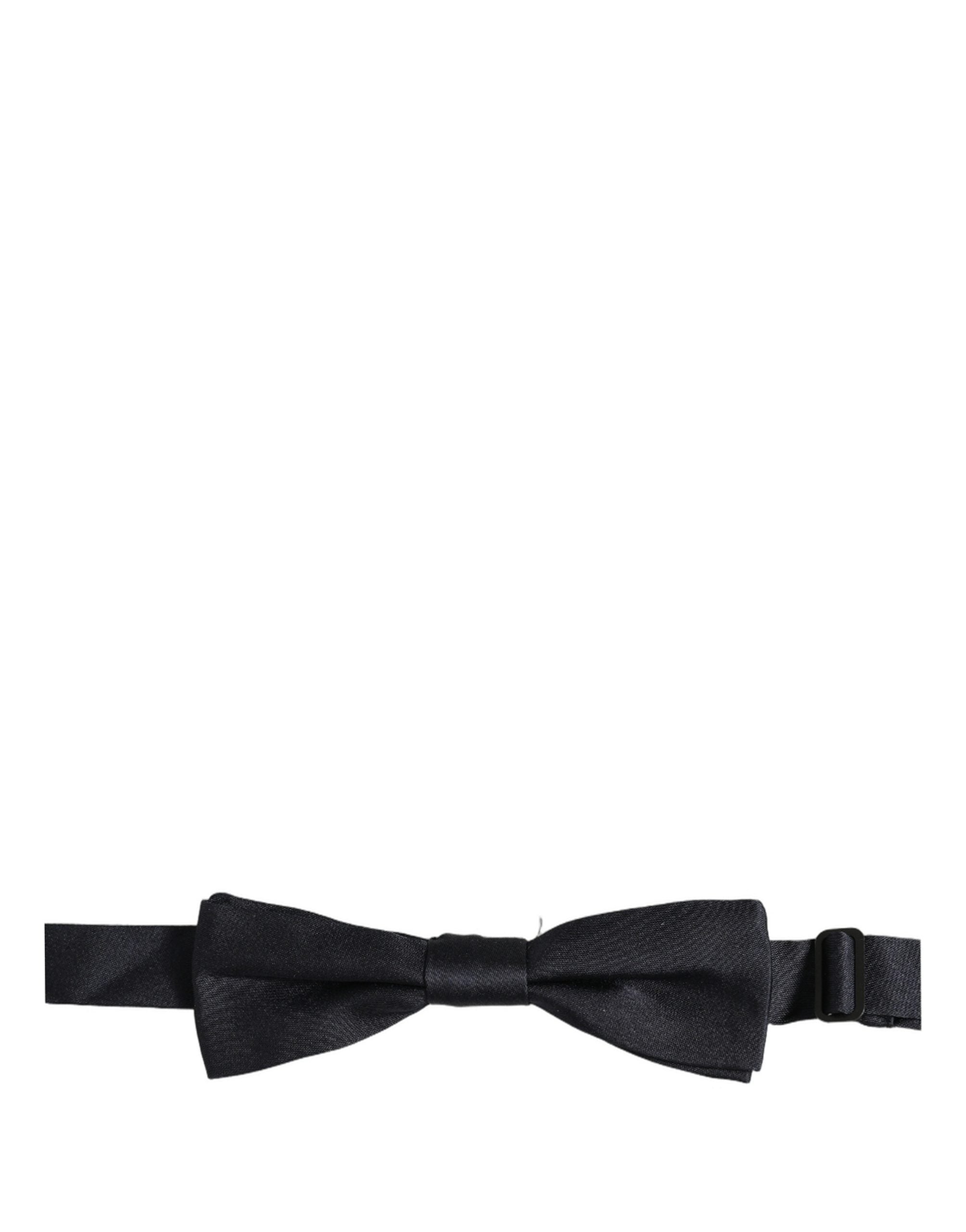 Dolce & Gabbana Silk Bow Tie - Timeless Elegance for All Occasions