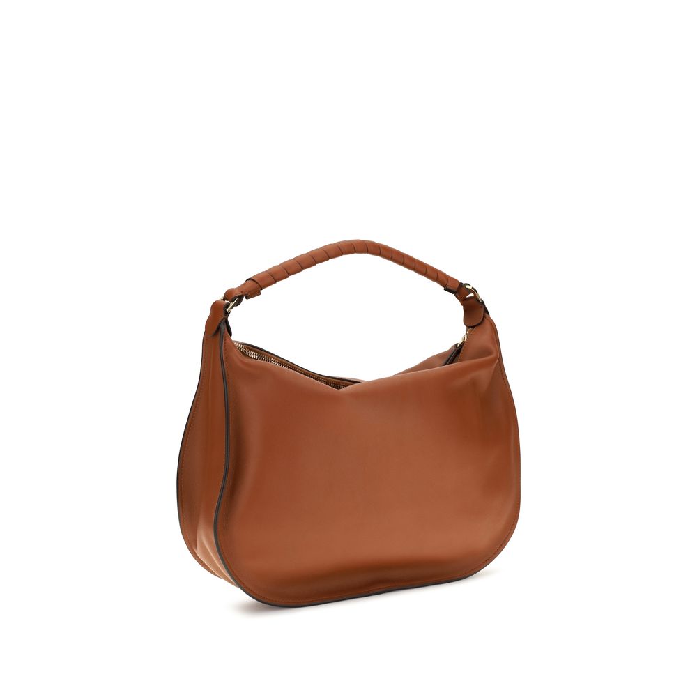 Chloé Marcie Shoulder Bag - Exquisite Brown Calf Leather Luxury