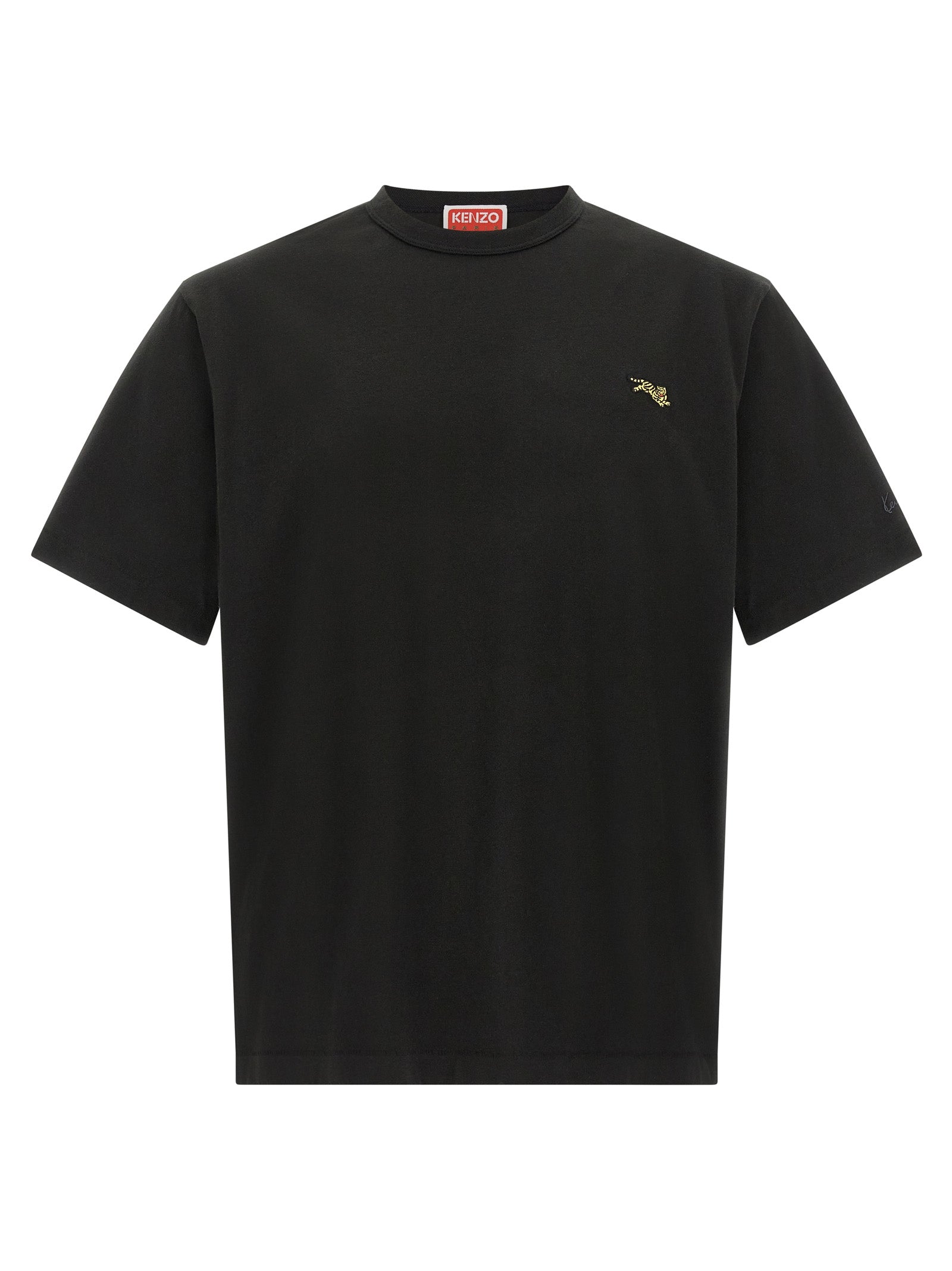 Kenzo Black Cotton T-Shirt - Elevate Your Luxe Wardrobe