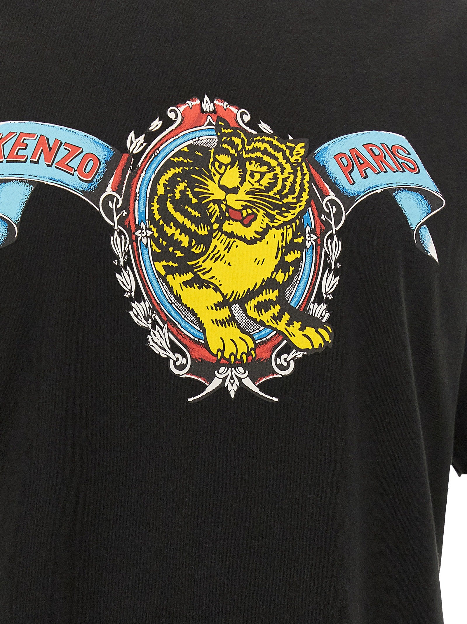 Kenzo Black Cotton T-Shirt - Elevate Your Wardrobe with Luxury
