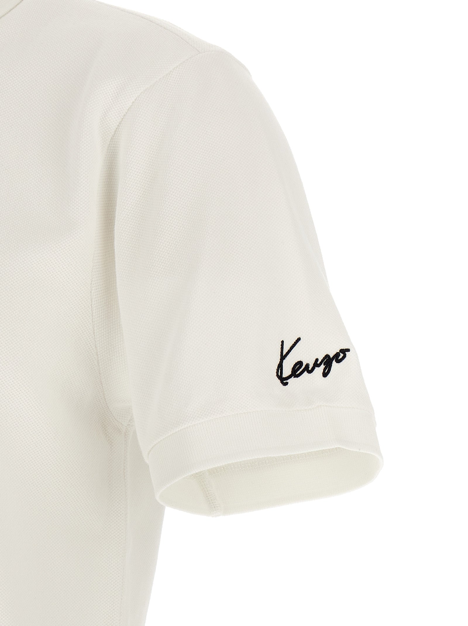 Kenzo Happy Tiger Polo Shirt - Timeless Elegance in Cotton