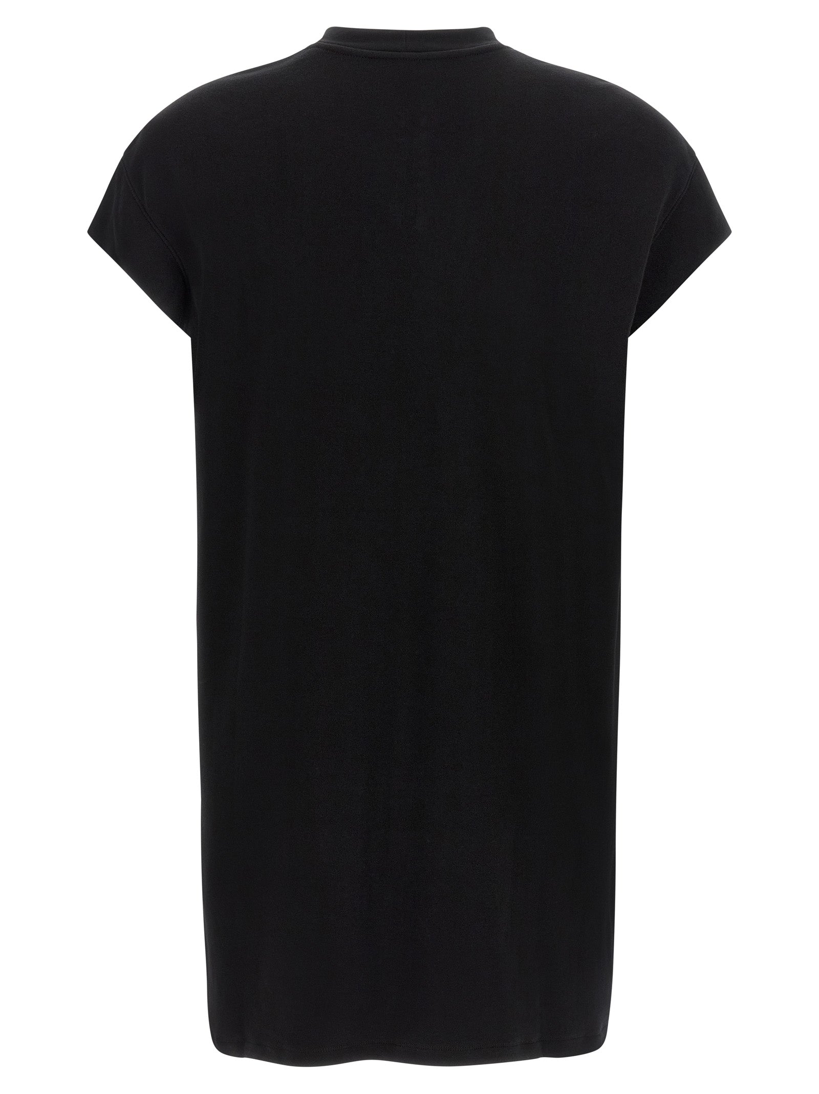 Rick Owens Black Cotton T-Shirt - Architectural Elegance in Fashion
