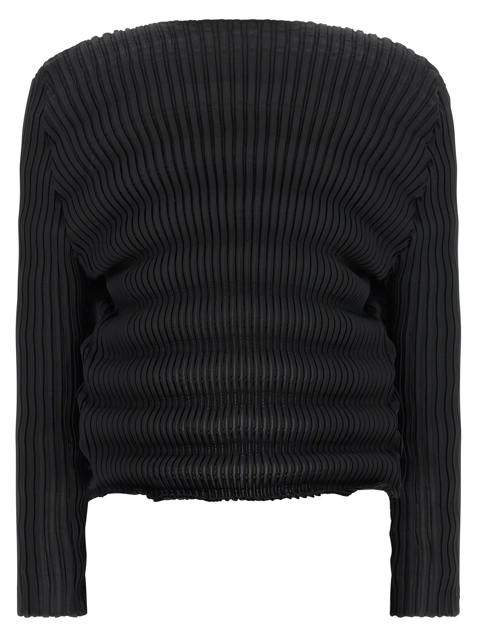 Issey Miyake Spring Pleats Cardigan - Avant-Garde Luxury Fashion